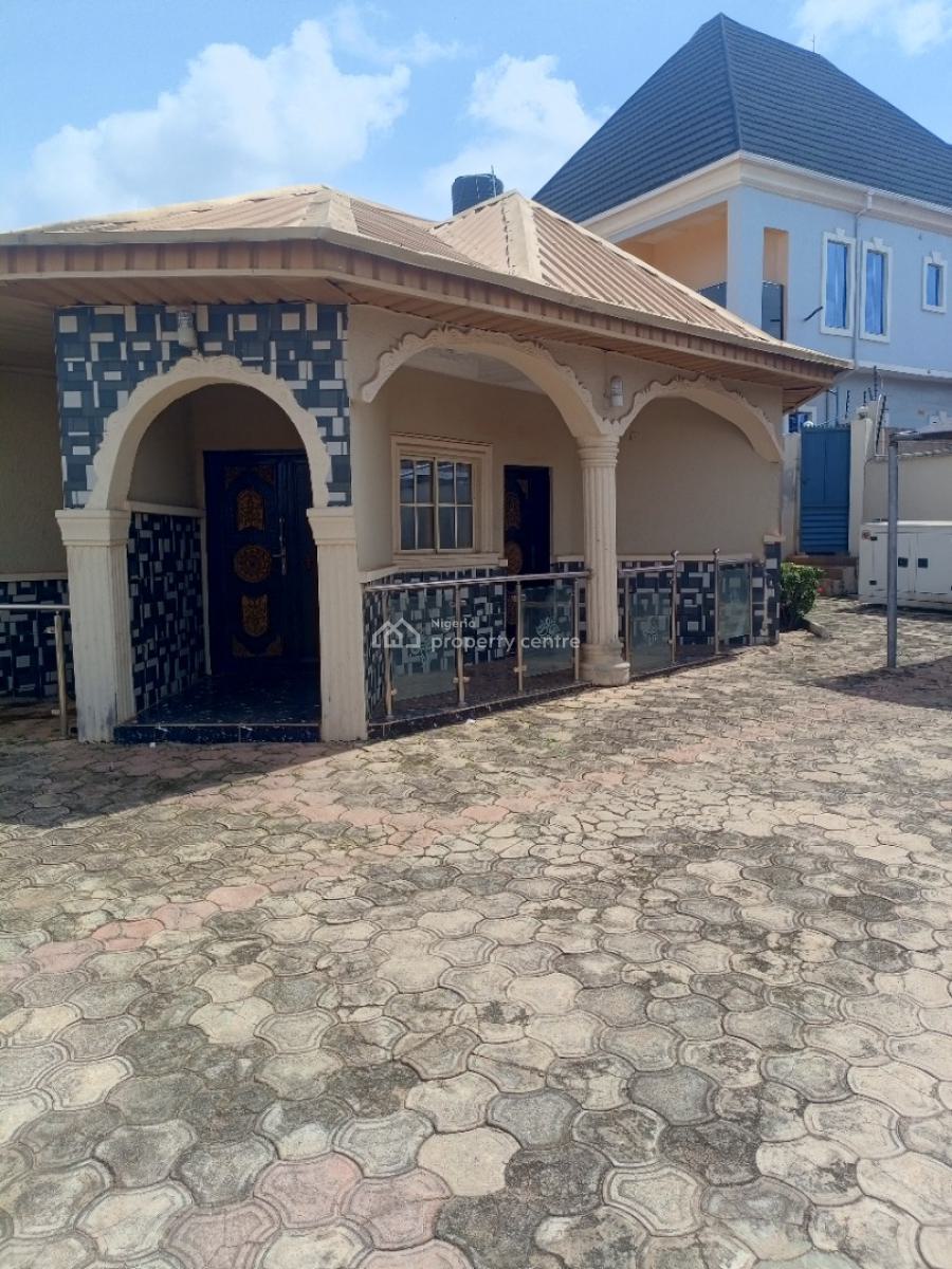 3 Bedroom Flat Two in The Compound Fenced with Gate, Anu Oluwa, Airport, Alakia, Ibadan, Oyo, Semi-detached Bungalow for Rent