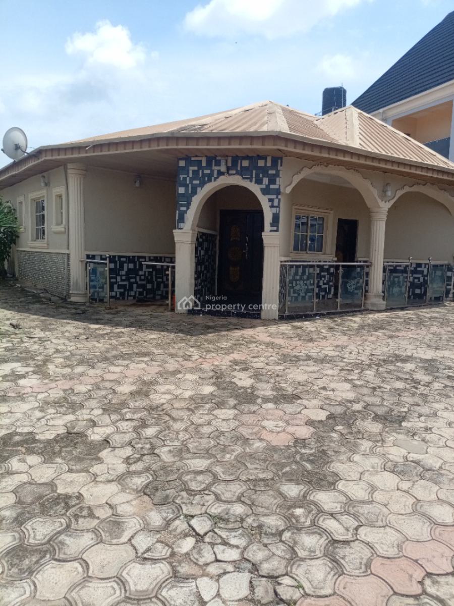 3 Bedroom Flat Two in The Compound Fenced with Gate, Anu Oluwa, Airport, Alakia, Ibadan, Oyo, Semi-detached Bungalow for Rent