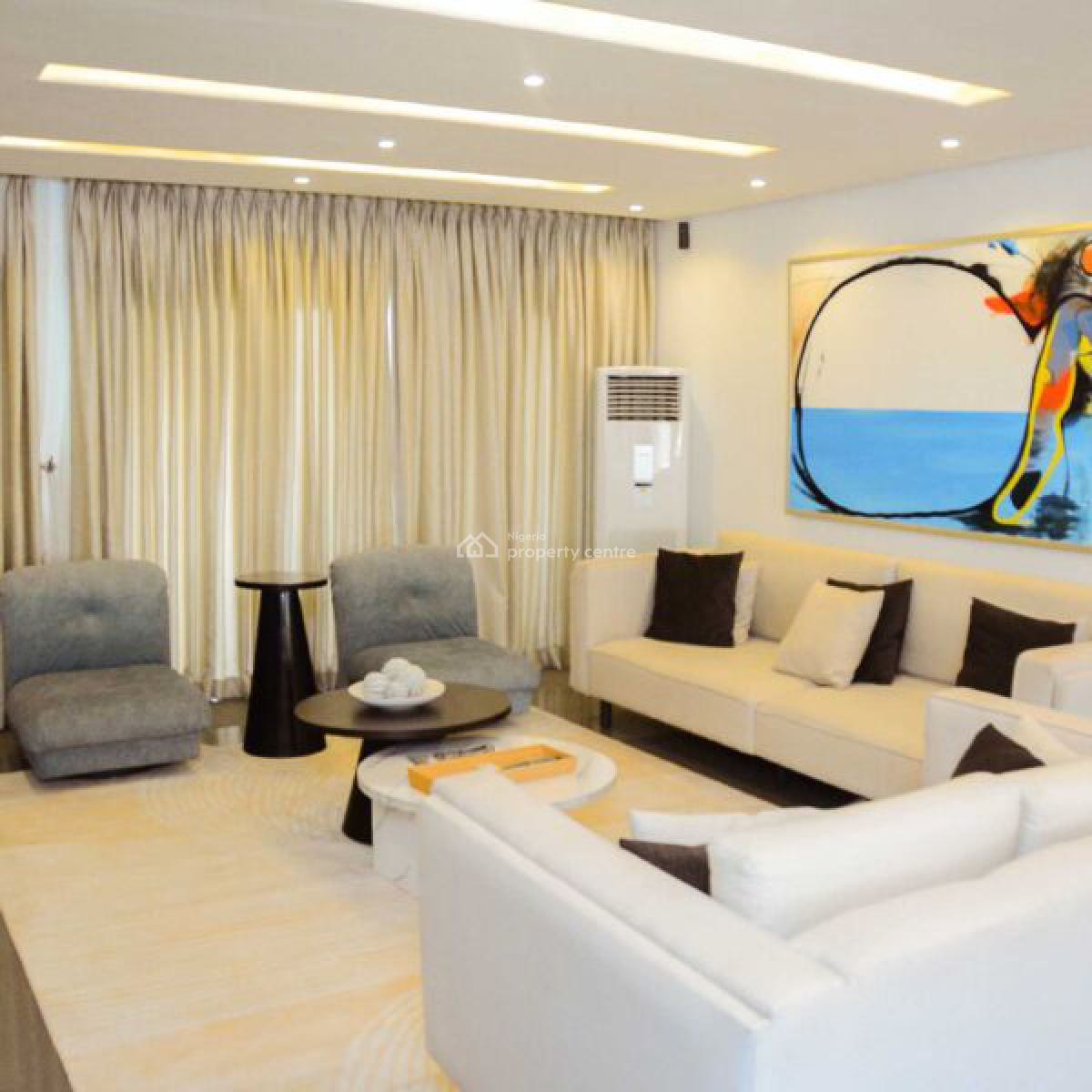 Fully Furnished & Serviced 3 Bedroom High Rise (skyline Condo)(9th Flr, Victoria Island (vi), Lagos, Flat / Apartment for Rent