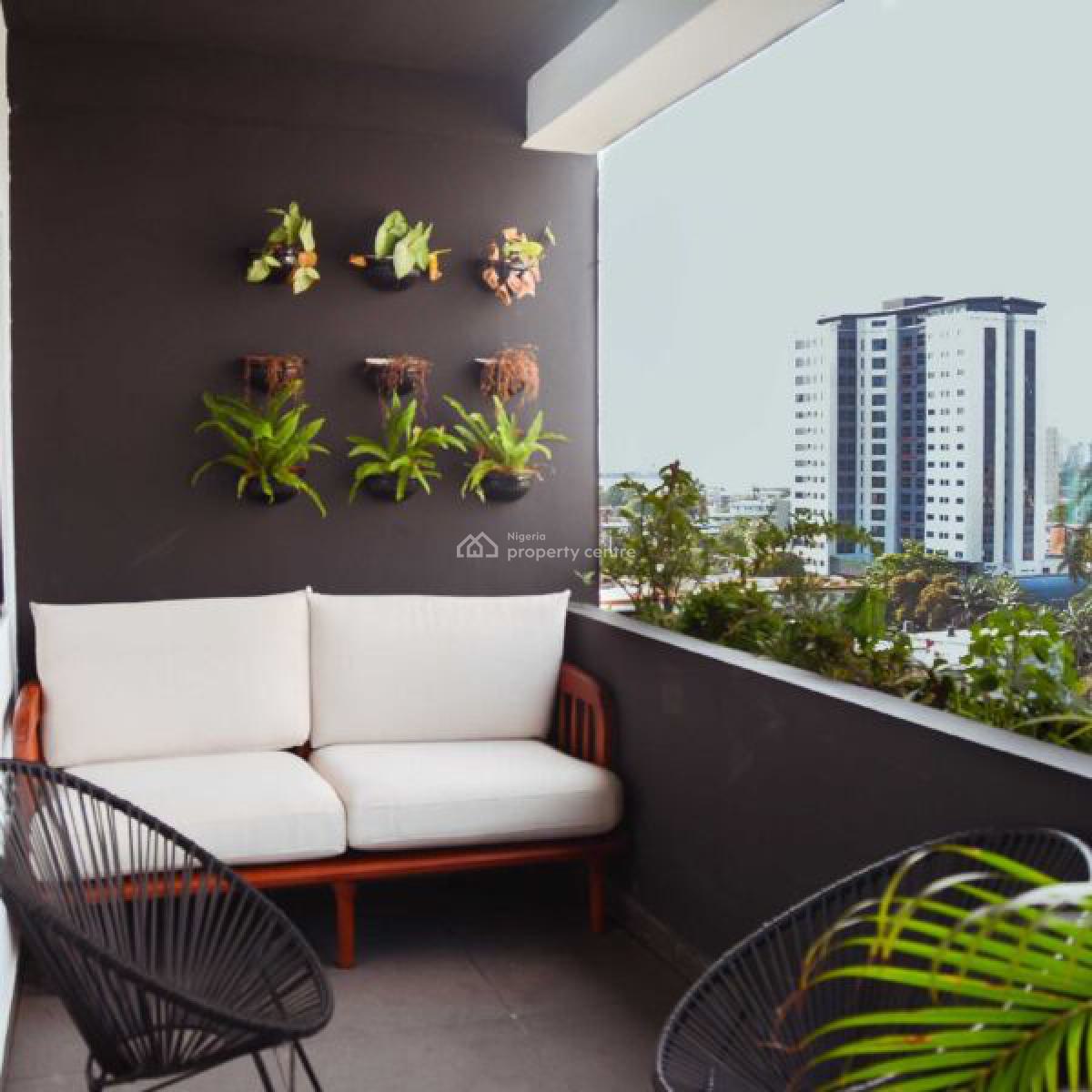 Fully Furnished & Serviced 3 Bedroom High Rise (skyline Condo)(9th Flr, Victoria Island (vi), Lagos, Flat / Apartment for Rent