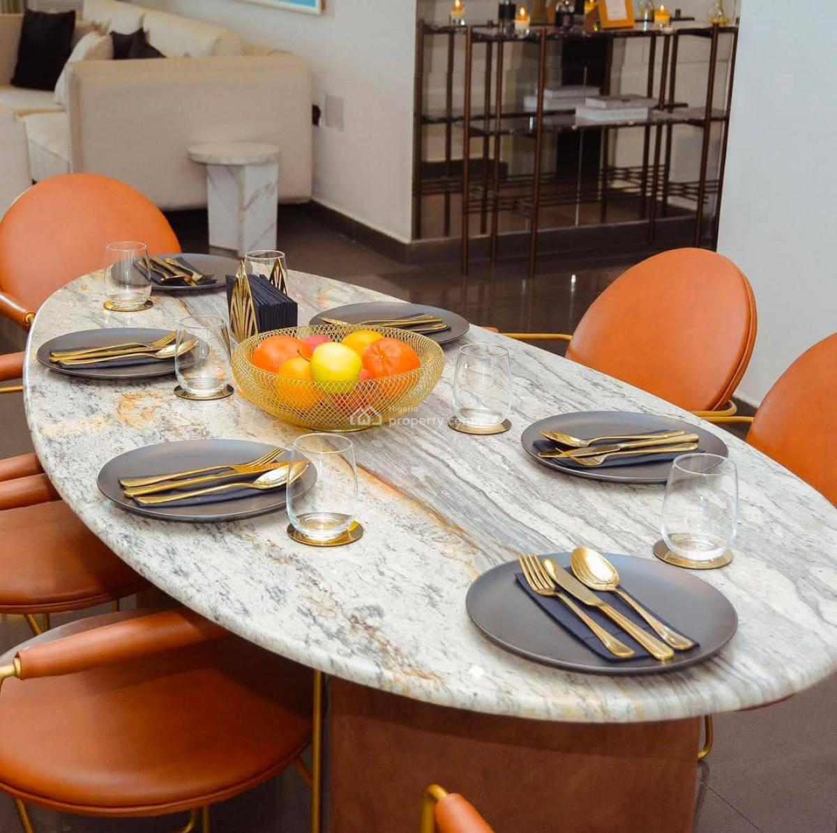 Fully Furnished & Serviced 3 Bedroom High Rise (skyline Condo)(9th Flr, Victoria Island (vi), Lagos, Flat / Apartment for Rent