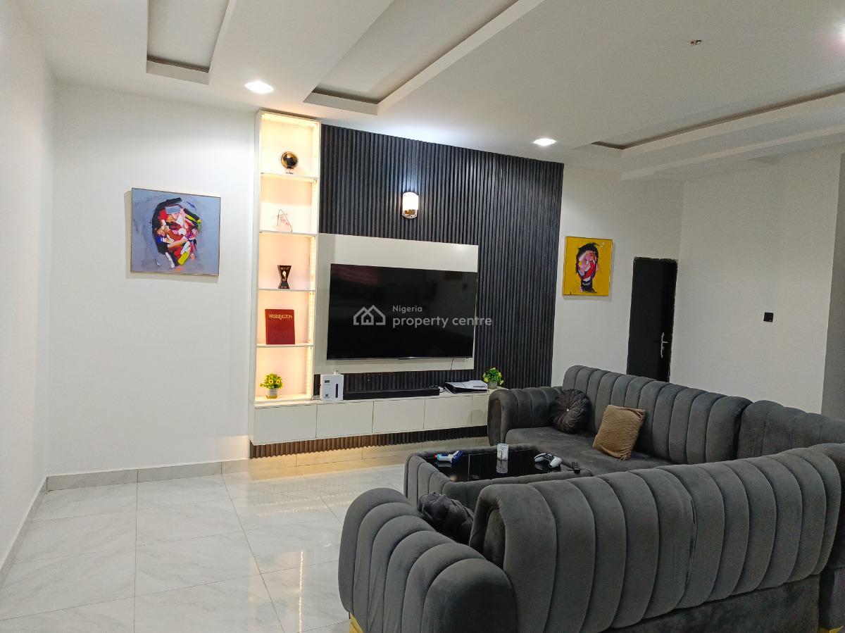Furnished 2-bedroom Apartment with Inverter on The First Floor, Katampe By Bon Hotel, Katampe, Abuja, Flat / Apartment for Rent
