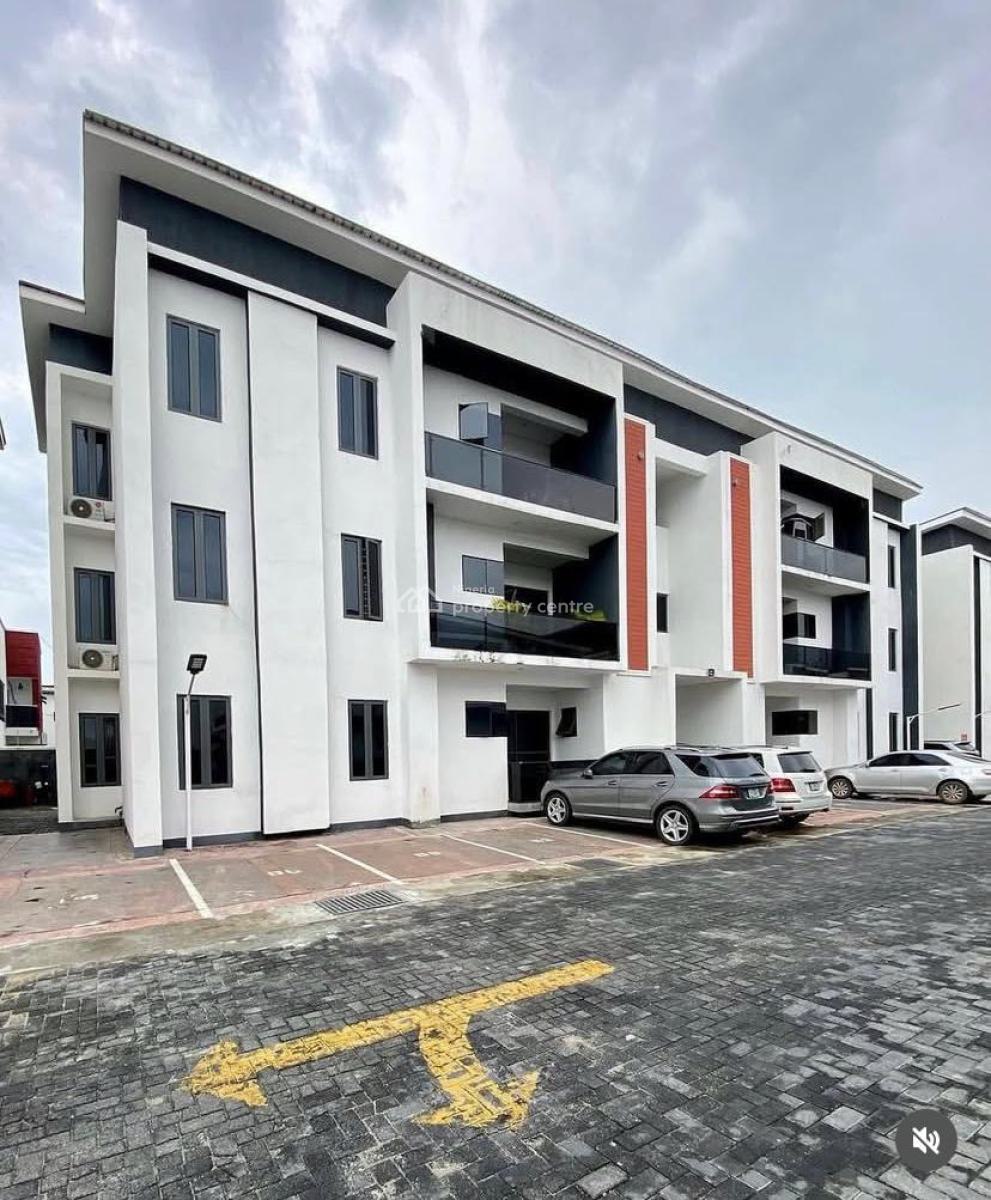 Luxury 3 Bedroom Serviced Apartment with Swimming Pool & Playground, Ologolo, Lekki, Lagos, Flat / Apartment for Rent