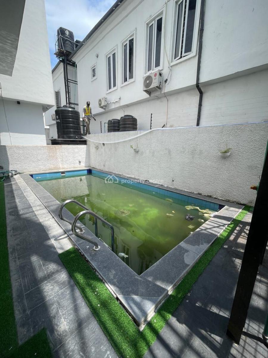 Gigantic 5 Bedroom Detached Duplex with Swimming Pool ,bq, Chevron, Lekki, Lagos, Detached Duplex for Sale