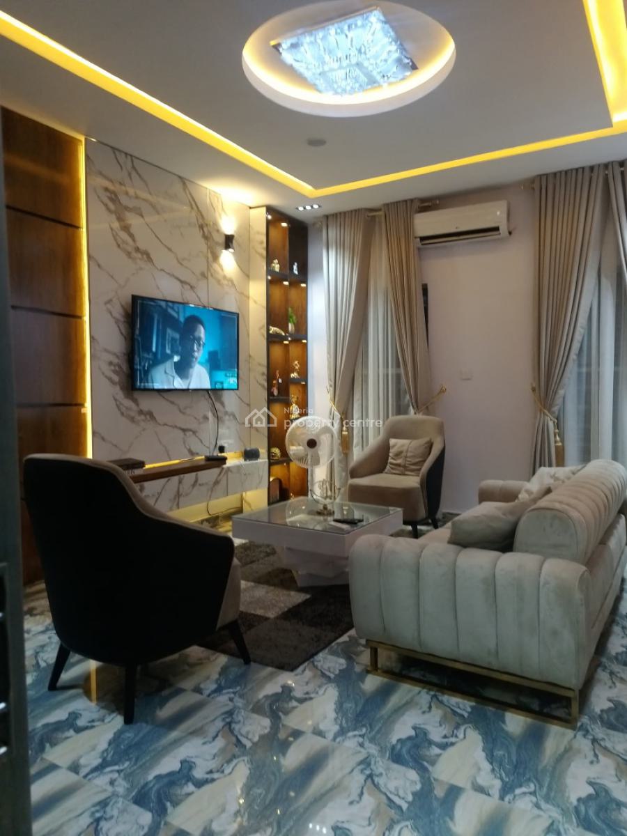 Fully Furnished Miniflat, Osapa London, Osapa, Lekki, Lagos, Mini Flat (room and Parlour) for Rent