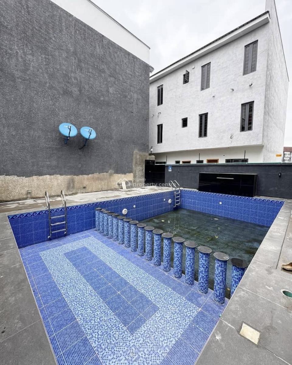 Newly Built 2bedroom Flat with Pool and Gym, Ikate, Lekki, Lagos, Block of Flats for Sale