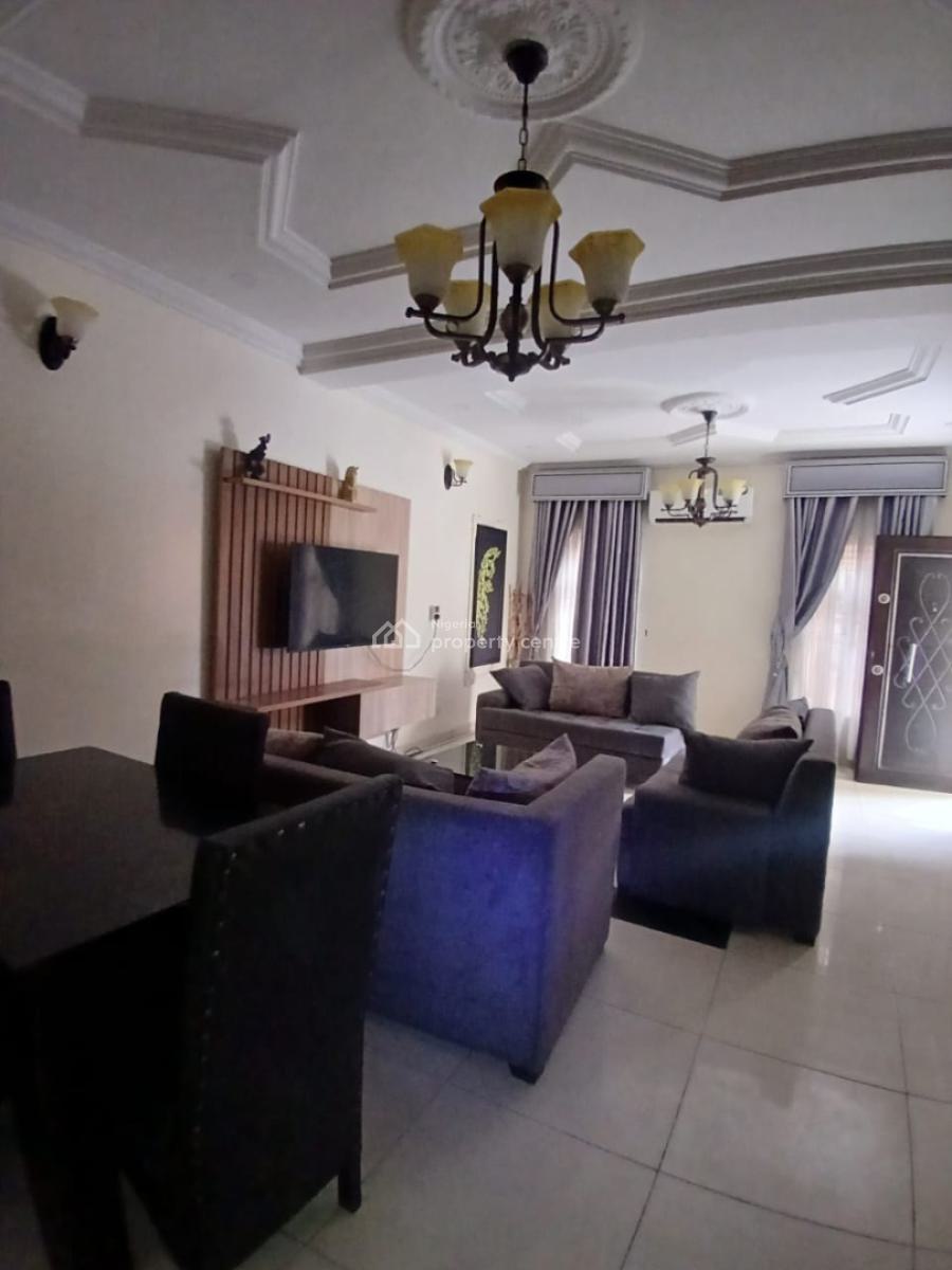 Beautiful and Partly Furnished 5bedroom Terrace Duplex, Agungi, Lekki, Lagos, Flat / Apartment for Rent