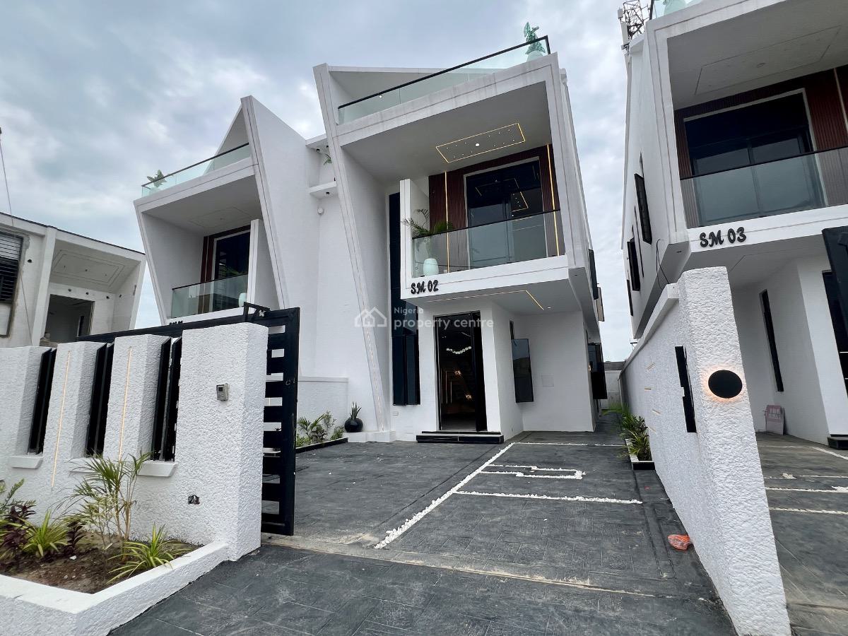 Luxury 4 Bedroom Duplex with Bq, Ikota Estate, Ikota, Lekki, Lagos, Detached Duplex for Sale