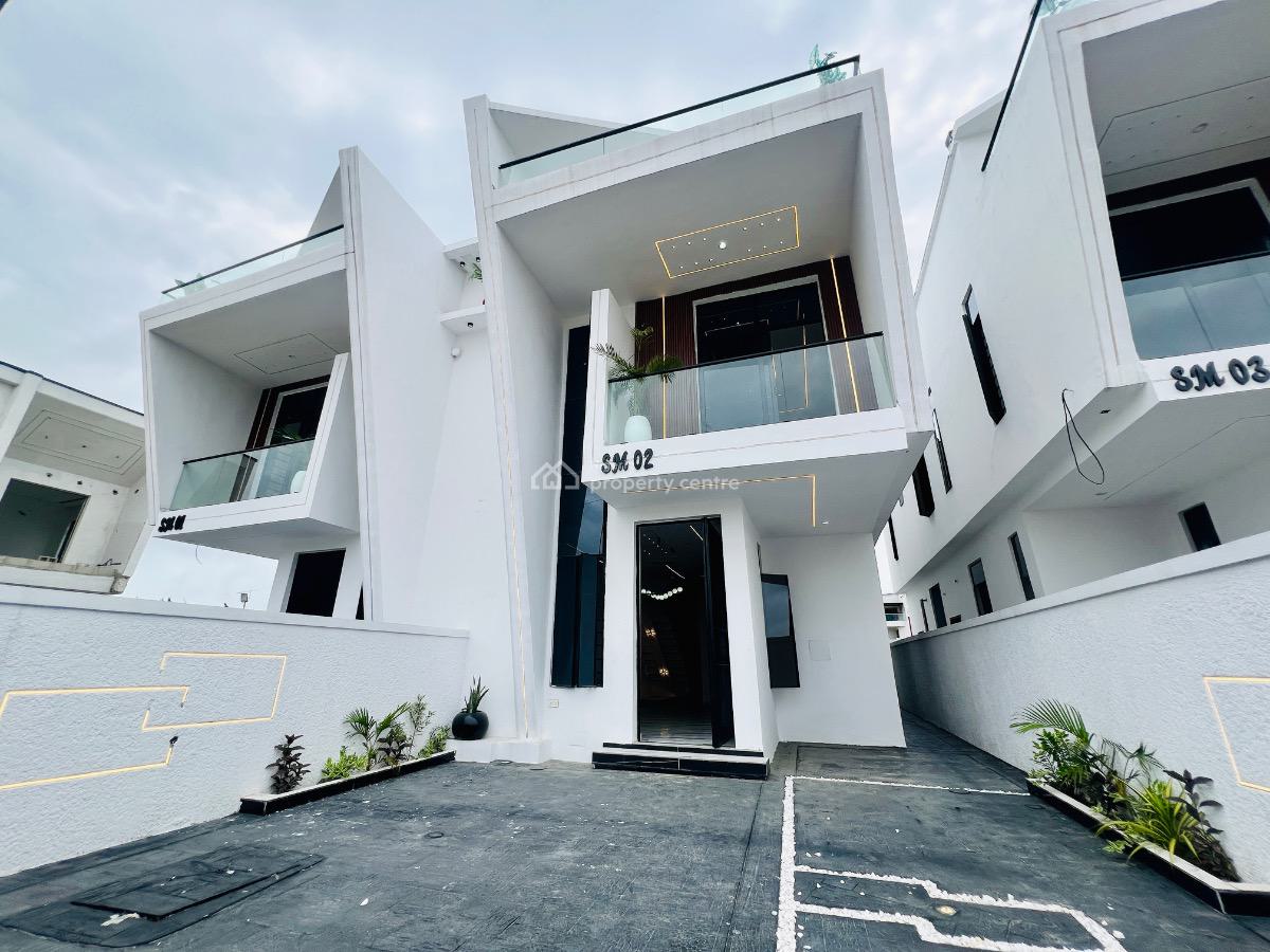 Luxury 4 Bedroom Duplex with Bq, Ikota Estate, Ikota, Lekki, Lagos, Detached Duplex for Sale