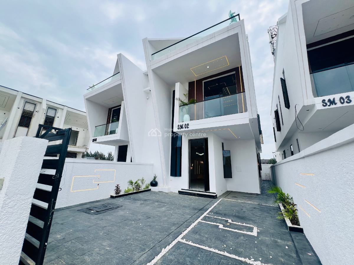 Luxury 4 Bedroom Duplex with Bq, Ikota Estate, Ikota, Lekki, Lagos, Detached Duplex for Sale