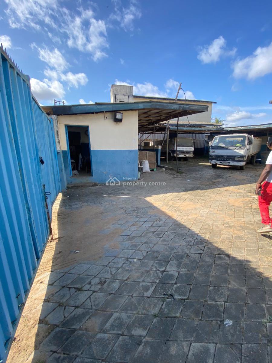 Mixed Use 2 Plots of Land with Structure on It, Ejigbo/jakande Axis,, Oke Afa, Isolo, Lagos, Mixed-use Land for Sale