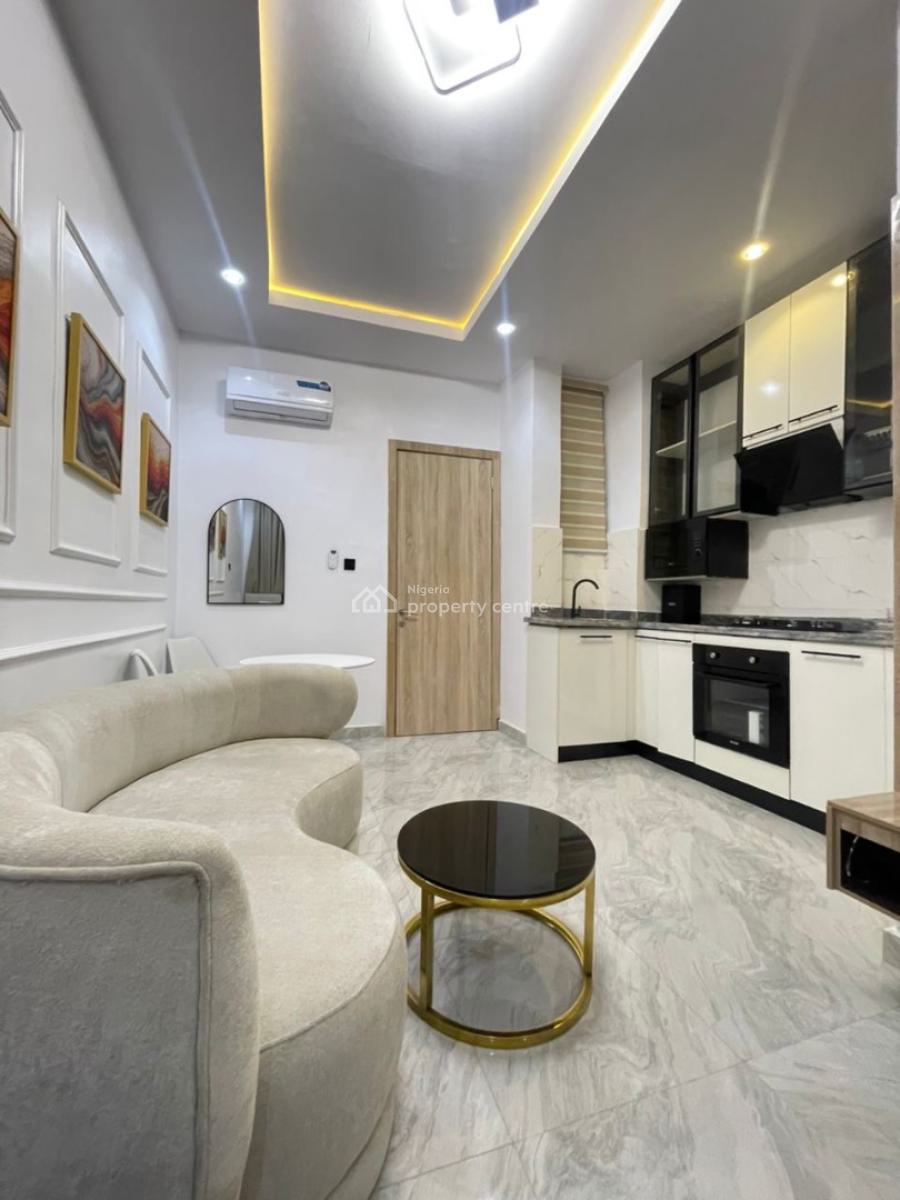 Spacious Studio Apartment with Elevator, Open Roof Bar and Lounge, G.r.a., Ikota, Lekki, Lagos, Flat / Apartment Short Let
