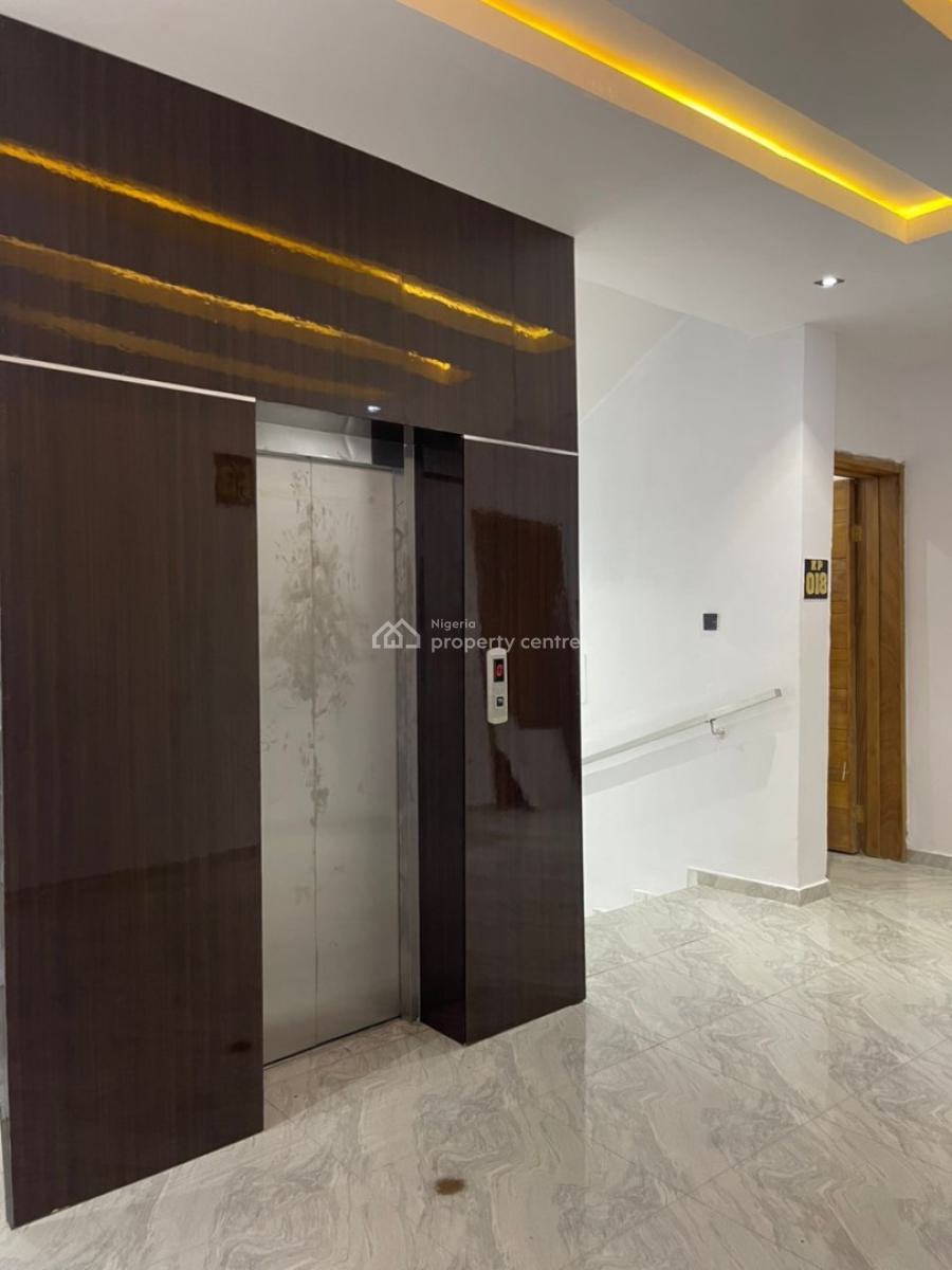 Spacious Studio Apartment with Elevator, Open Roof Bar and Lounge, G.r.a., Ikota, Lekki, Lagos, Flat / Apartment Short Let