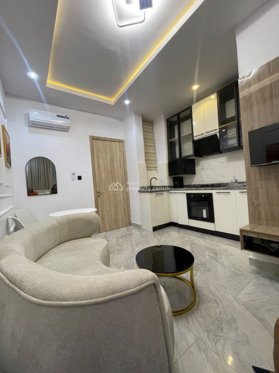 Spacious Studio Apartment with Elevator, Open Roof Bar and Lounge, G.r.a., Ikota, Lekki, Lagos, Flat / Apartment Short Let
