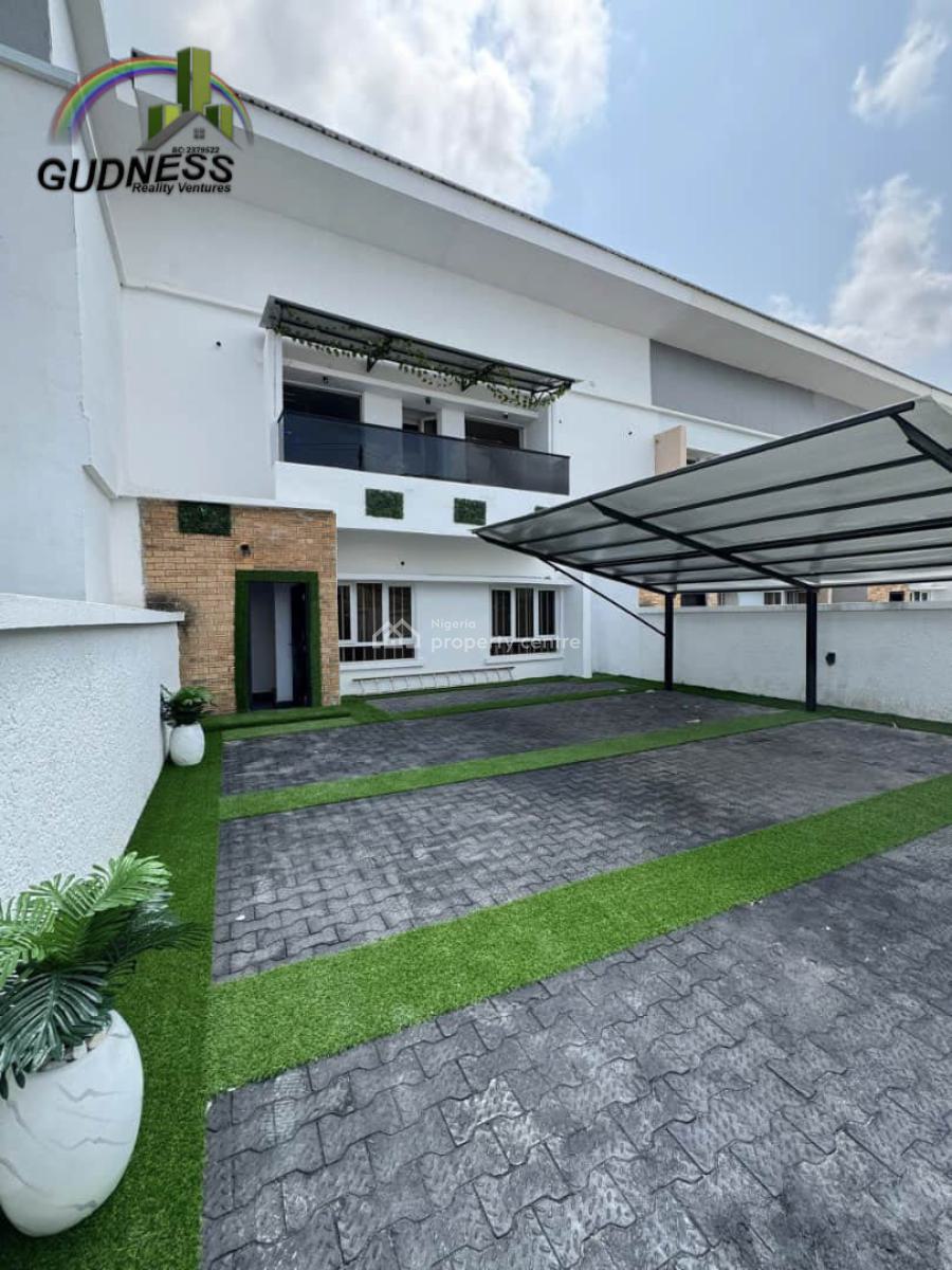 Newly Renovated 4 Bedroom Terrace Duplex (private Compound), Ikota, Lekki, Lagos, Terraced Duplex for Sale