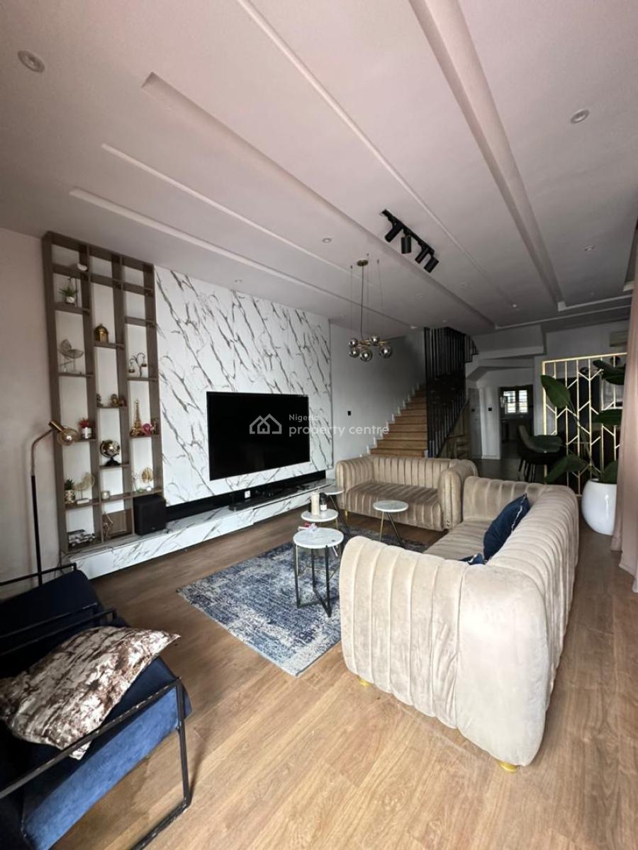 Fully Furnished 4bedroom Semi Detached Duplex with Bq in Osapa ,lekki, Osapa London,lekki ,lagos ,nigeria, Osapa, Lekki, Lagos, Semi-detached Duplex for Rent