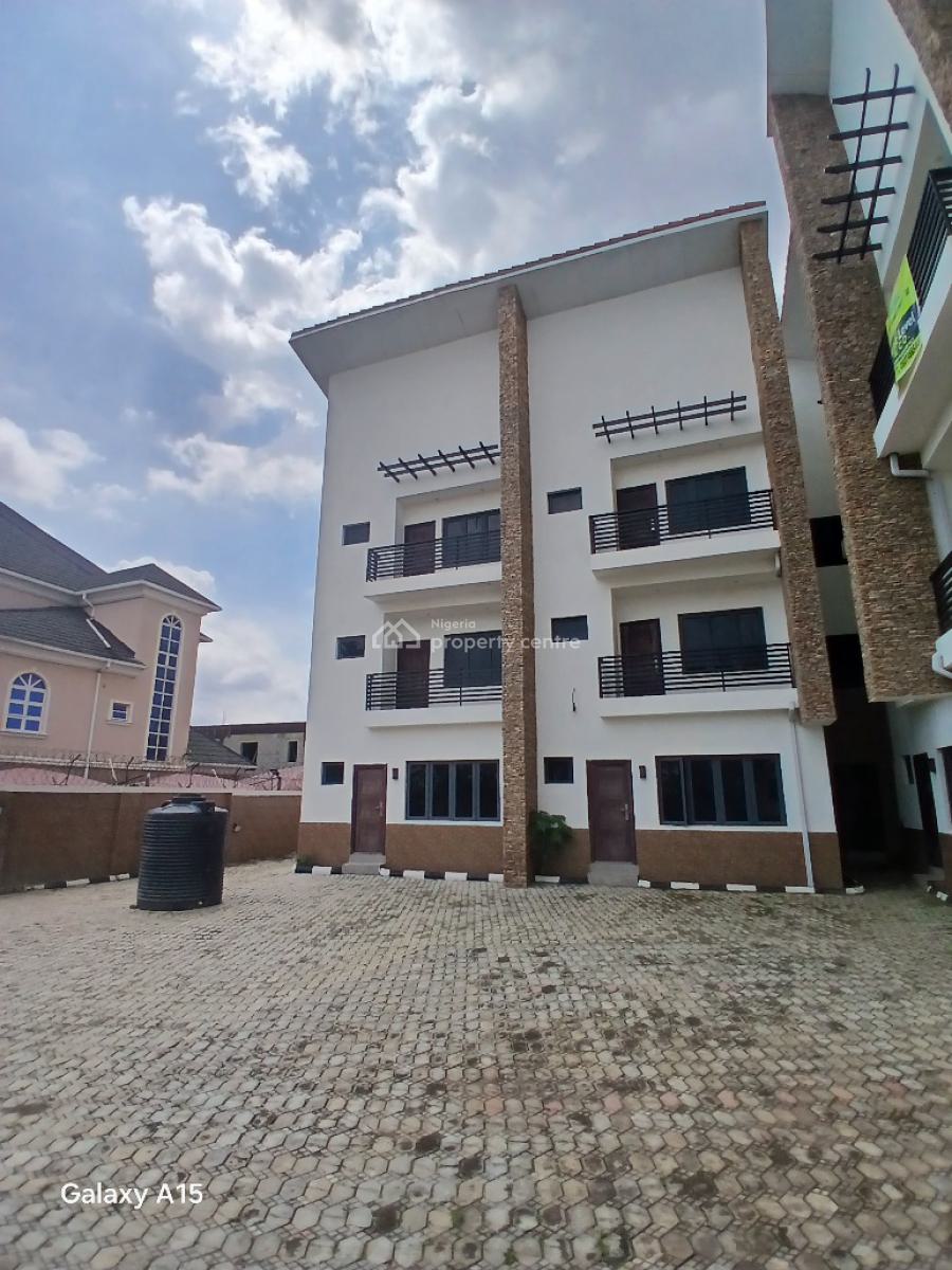 Tastefully Built 3 Bedrooms Terrace Duplex with Bq, Jahi, Abuja, Terraced Duplex for Rent