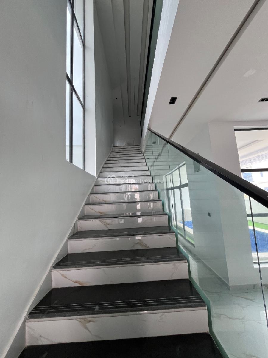 Magnificent 5 Bedroom Duplex with Excellent Amenities, Uniquely Styled 5 Bedroom Duplex with Pool, Ajah, Lagos, Detached Duplex for Sale
