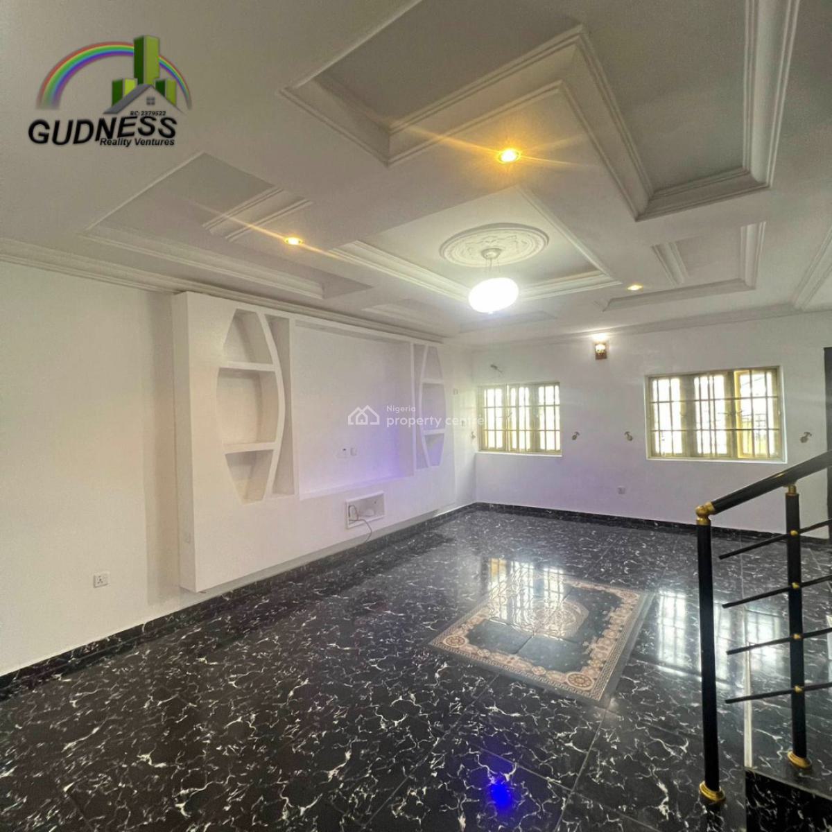 3 Bedroom Terrace Duplex in a Service, Secured & Serene Estate, Atican Beachview Estate, Close to Coastal Road, Okun Ajah, Okun-ajah, Ajah, Lagos, Flat / Apartment for Rent