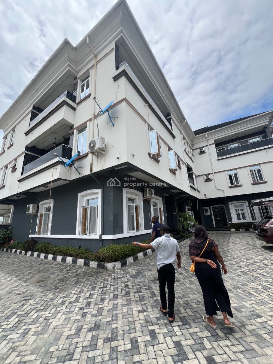 3-bedroom Terrace Duplex in a Flood-free and Easy-access Street, Lekki Phase 1, Lekki, Lagos, Flat / Apartment for Rent