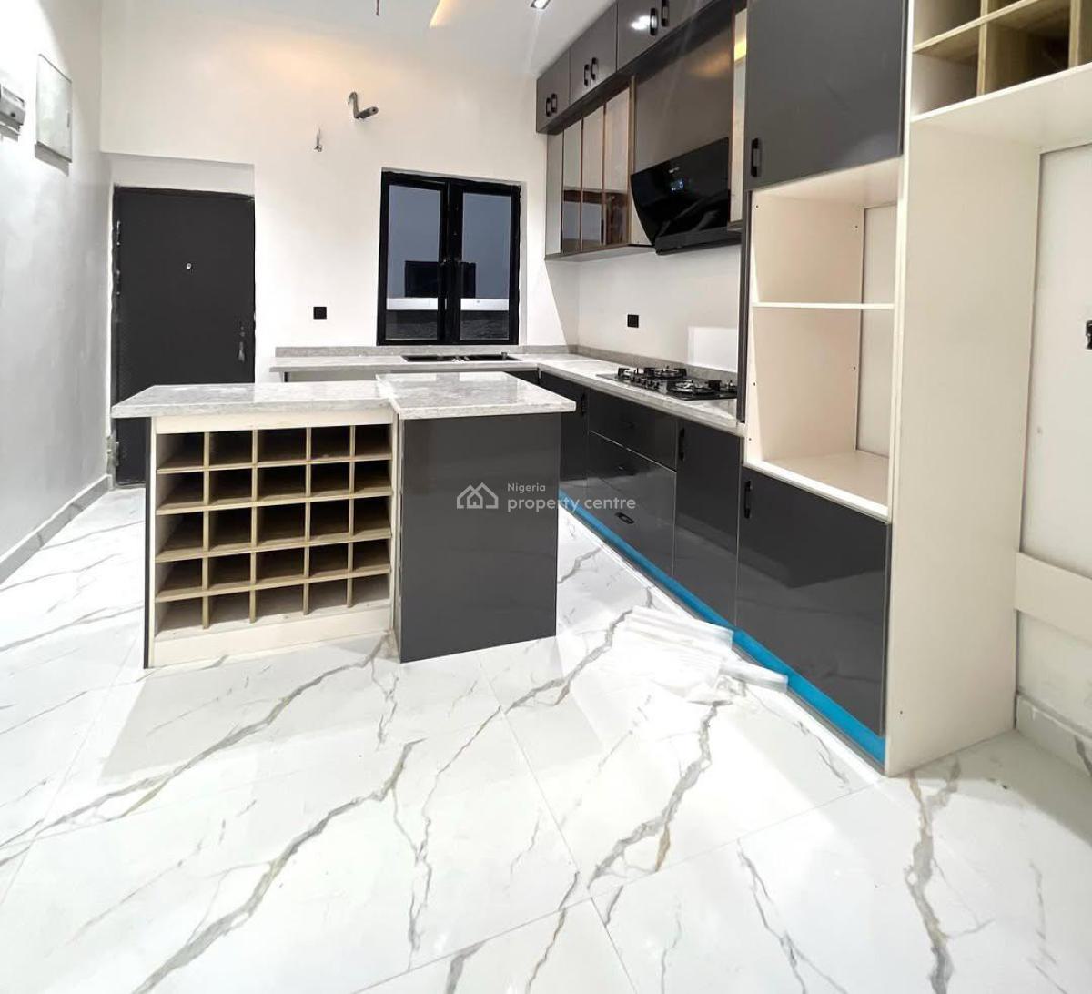 Contemporary 4 Bedroom Semi Detached Duplex, Chevron, Lekki, Lagos, Semi-detached Duplex for Rent