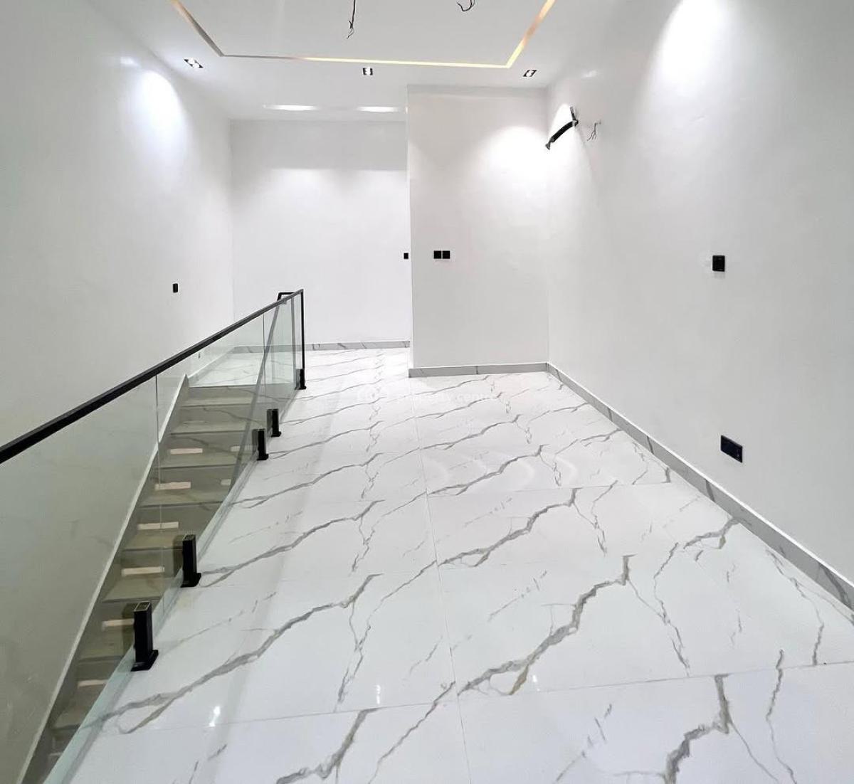 Contemporary 4 Bedroom Semi Detached Duplex, Chevron, Lekki, Lagos, Semi-detached Duplex for Rent