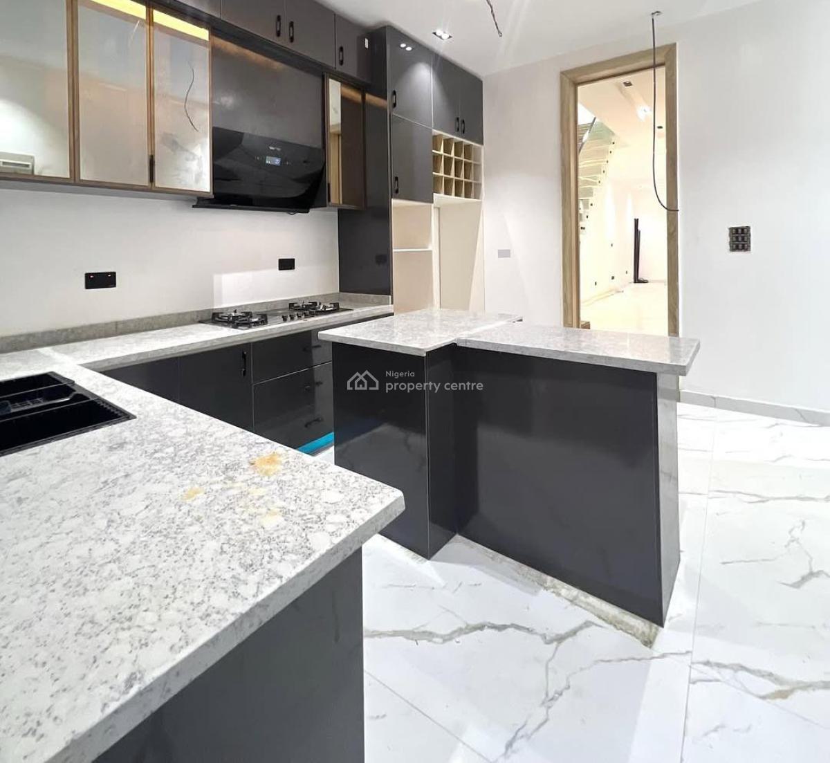 Contemporary 4 Bedroom Semi Detached Duplex, Chevron, Lekki, Lagos, Semi-detached Duplex for Rent