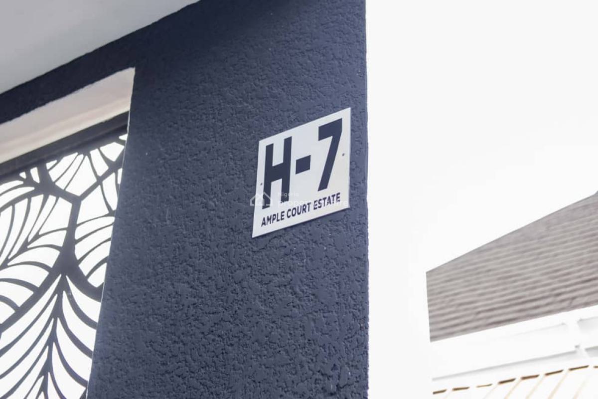 3 Bedroom Terrace Duplex with Governors Consent, Ample Court Estate, Lekki Scheme 2, Ajah, Lagos, Terraced Duplex for Sale