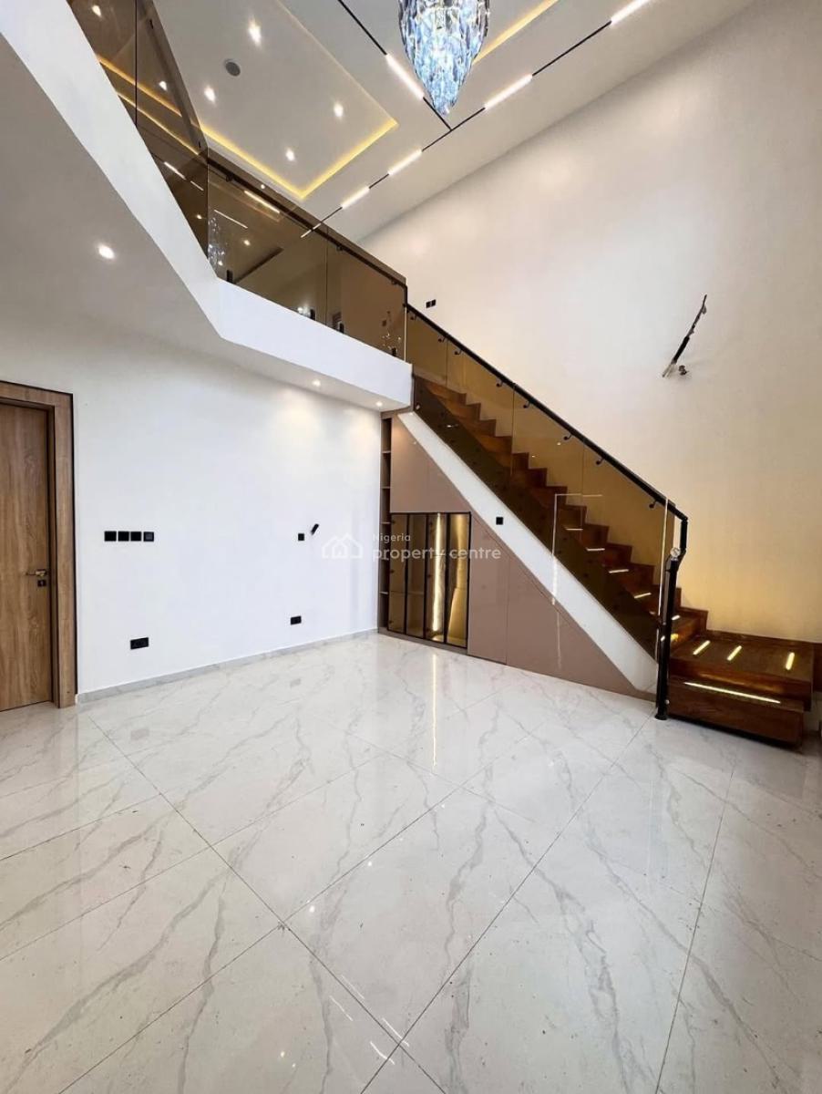 Luxury 5 Bedroom Detached Duplex with Bq & Rooftop Terrace, Chevron, Lekki, Lagos, Detached Duplex for Sale