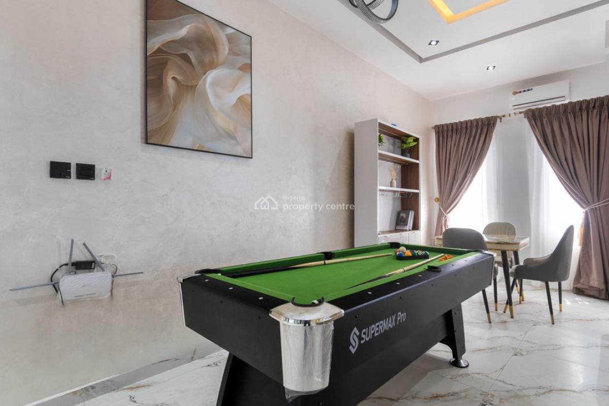 Luxury 2 Bedroom Apartment with Swimming Pool, Gym, Ps5 and Snooker, Ilasan New Road, Ikate, Ikate Elegushi, Lekki, Lagos, Flat / Apartment Short Let