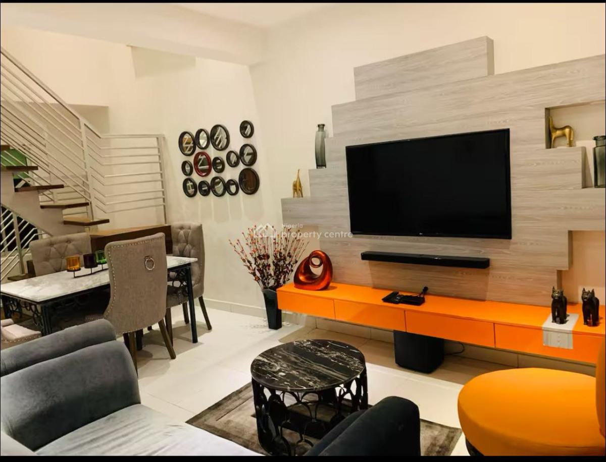 Fully Furnished 2 Bedroom Maisonette in a Fully Serviced Estate, Ikate, Lekki, Lagos, Flat / Apartment for Rent