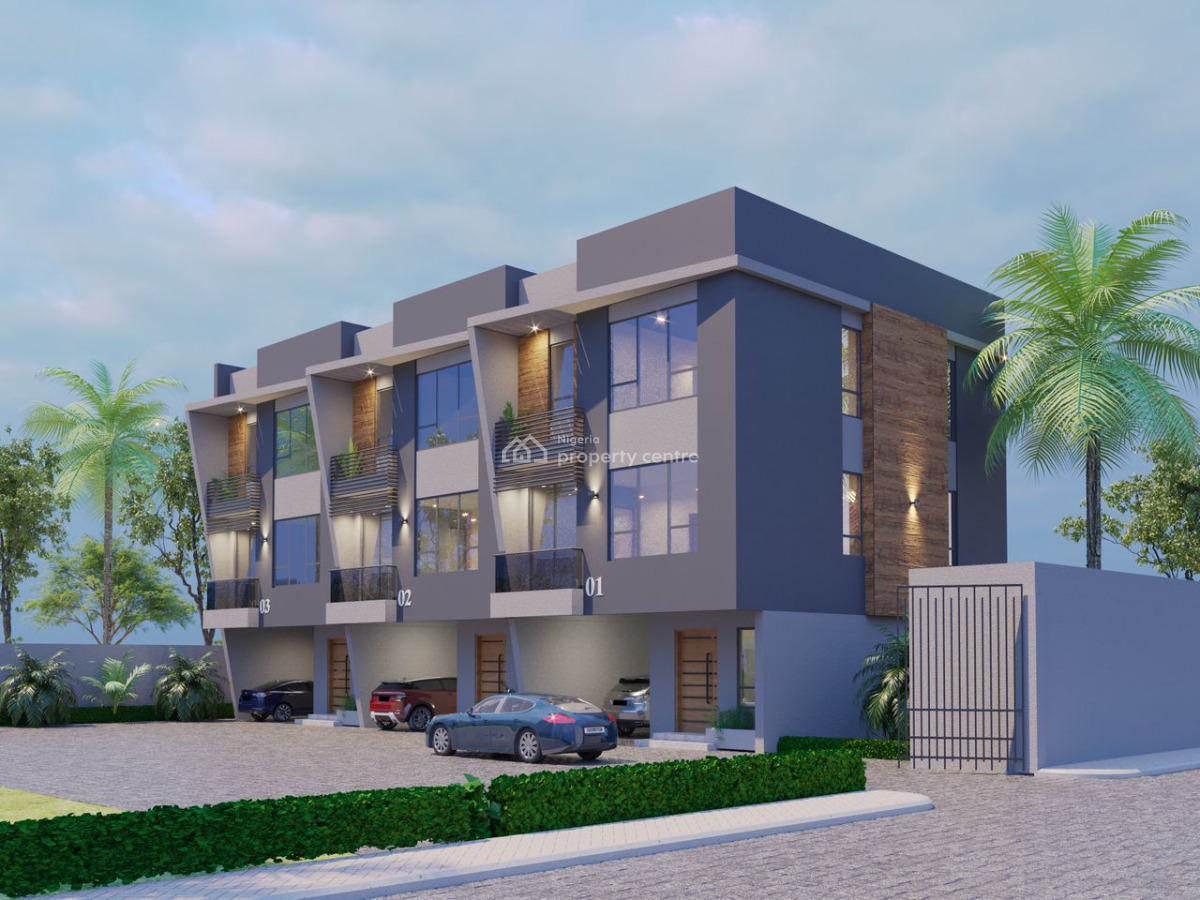 The Amani Terrace, Off Loveworld City (christ Embassy Hq), Asese, Ibafo, Ogun, Terraced Duplex for Sale