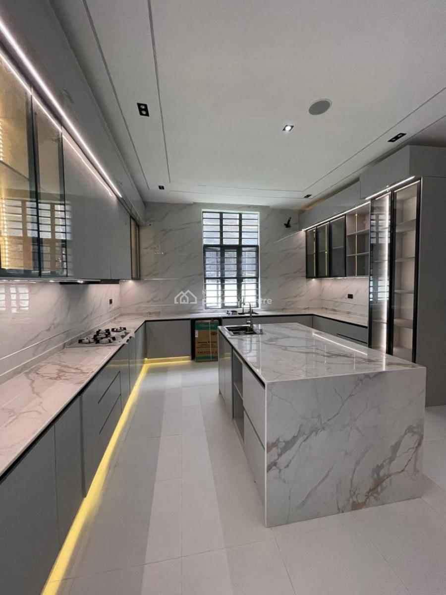 Luxury 6 Bedroom Fully Detached Duplex, Chevron, Lekki, Lagos, Detached Duplex for Sale