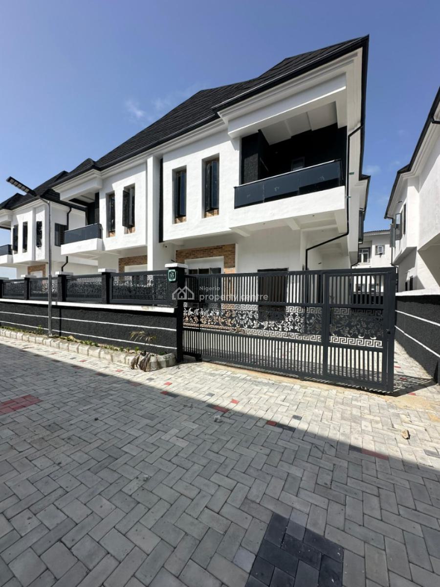 Fully Serviced and Spacious 4 Bedroom Duplex with Bq, Orchid Road, Lekki, Lagos, Detached Duplex for Sale