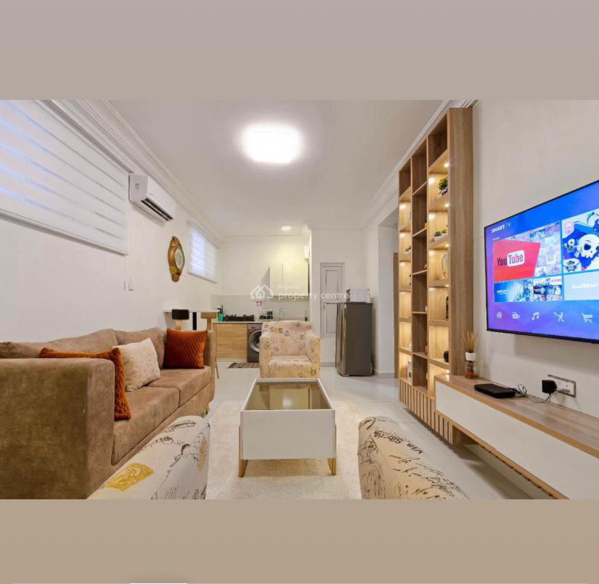 Luxury One Bedroom with Cinema, Chevron Drive, Lekki, Lagos, Flat / Apartment Short Let