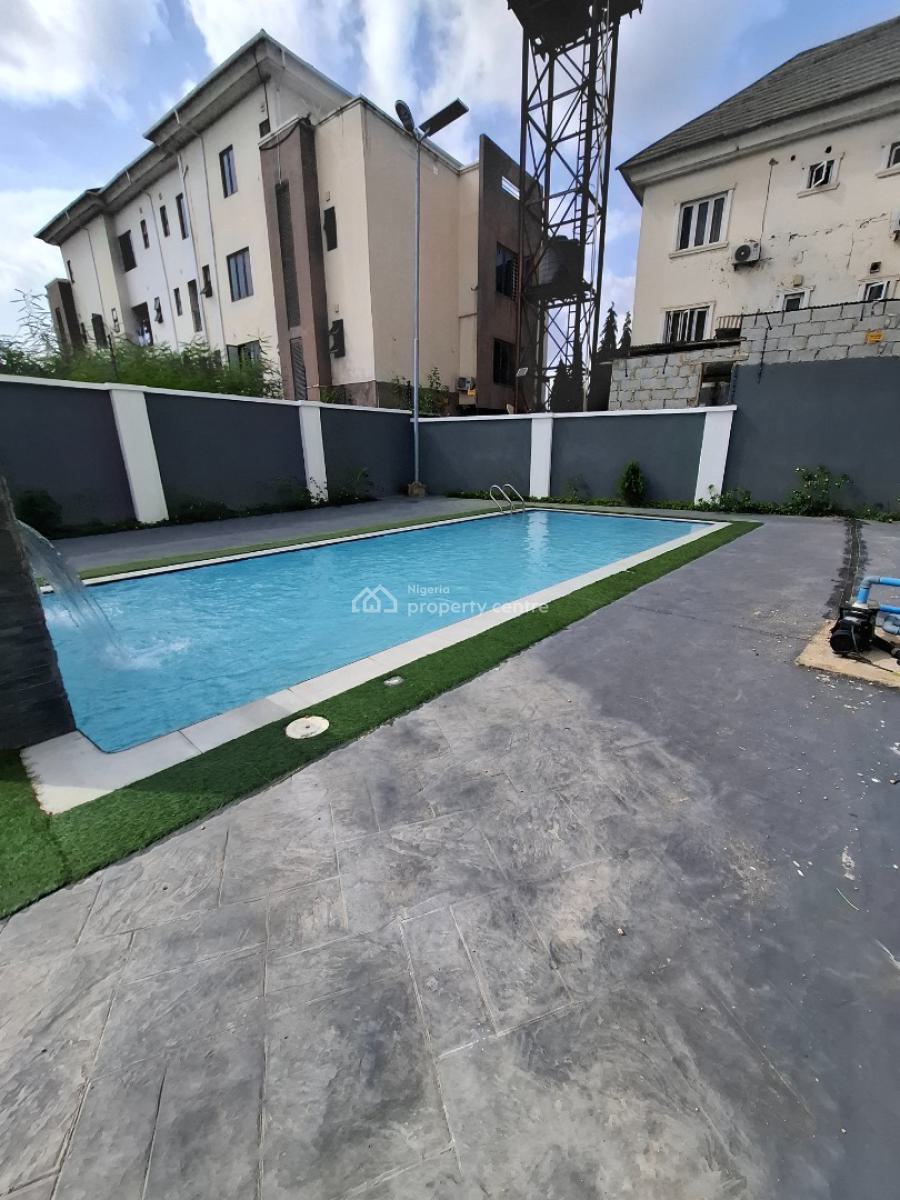Standard Two Bedroom with Ac, Swimming Pool, Jahi, Abuja, Flat / Apartment for Rent