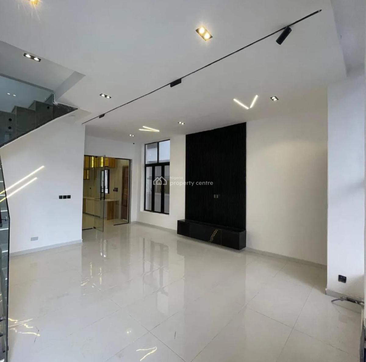 Contemporary 4 Bedroom Fully Detached Duplex with a Room Bq, Ikota, Lekki, Lagos, Detached Duplex for Rent