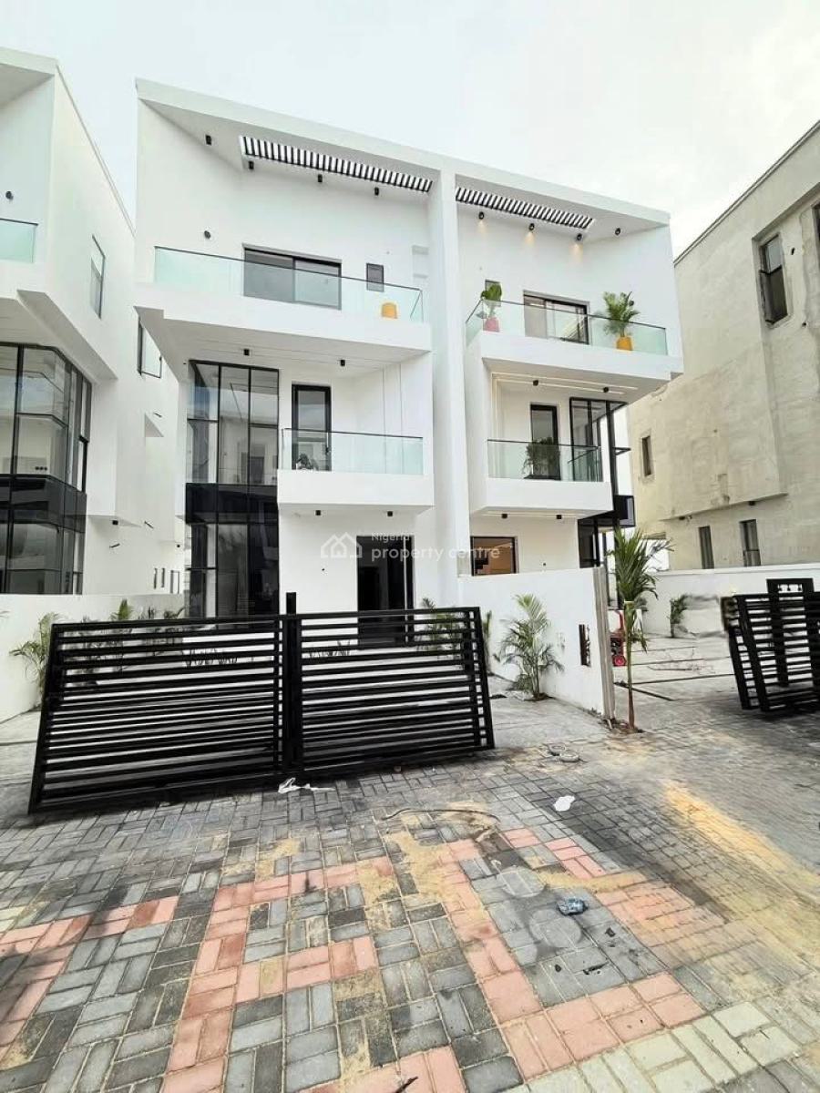 Brand New 4-bedroom Semi-detached Duplex, Chevron Toll Gate, Lekki, Lagos, House for Sale
