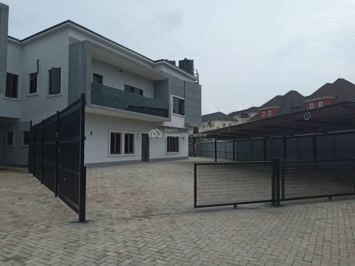 Luxury 5 Bedrooms Semi Detached Duplex + Bq with Office Space, Kado, Kado, Abuja, Detached Duplex for Sale