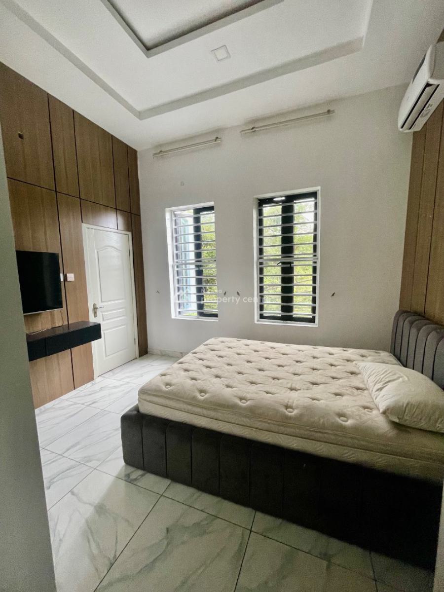 Fully Furnished 4 Bedroom Semi Detached Duplex with Bq & Snooker, Conservation Road, Lekki, Lagos, Semi-detached Duplex for Rent