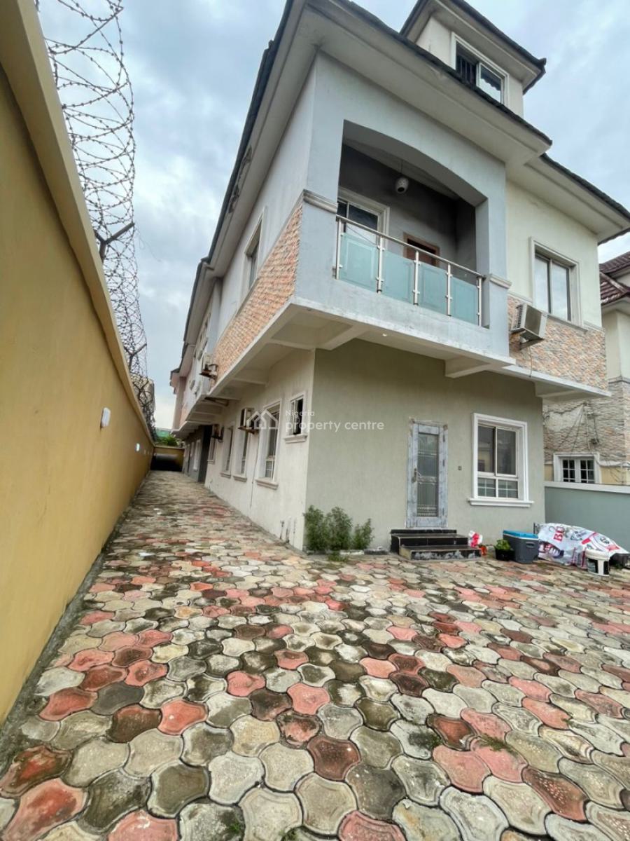 a 5 Bedroom Semi Detached Duplex with a Bq, Chevron Drive, Lekki, Lagos, Semi-detached Duplex for Rent