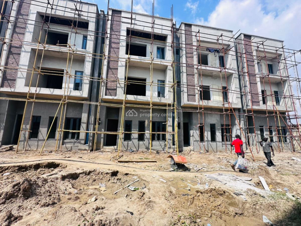 4 Bedroom Terrace Duplex with Bq, Jahi, Abuja, Terraced Duplex for Sale