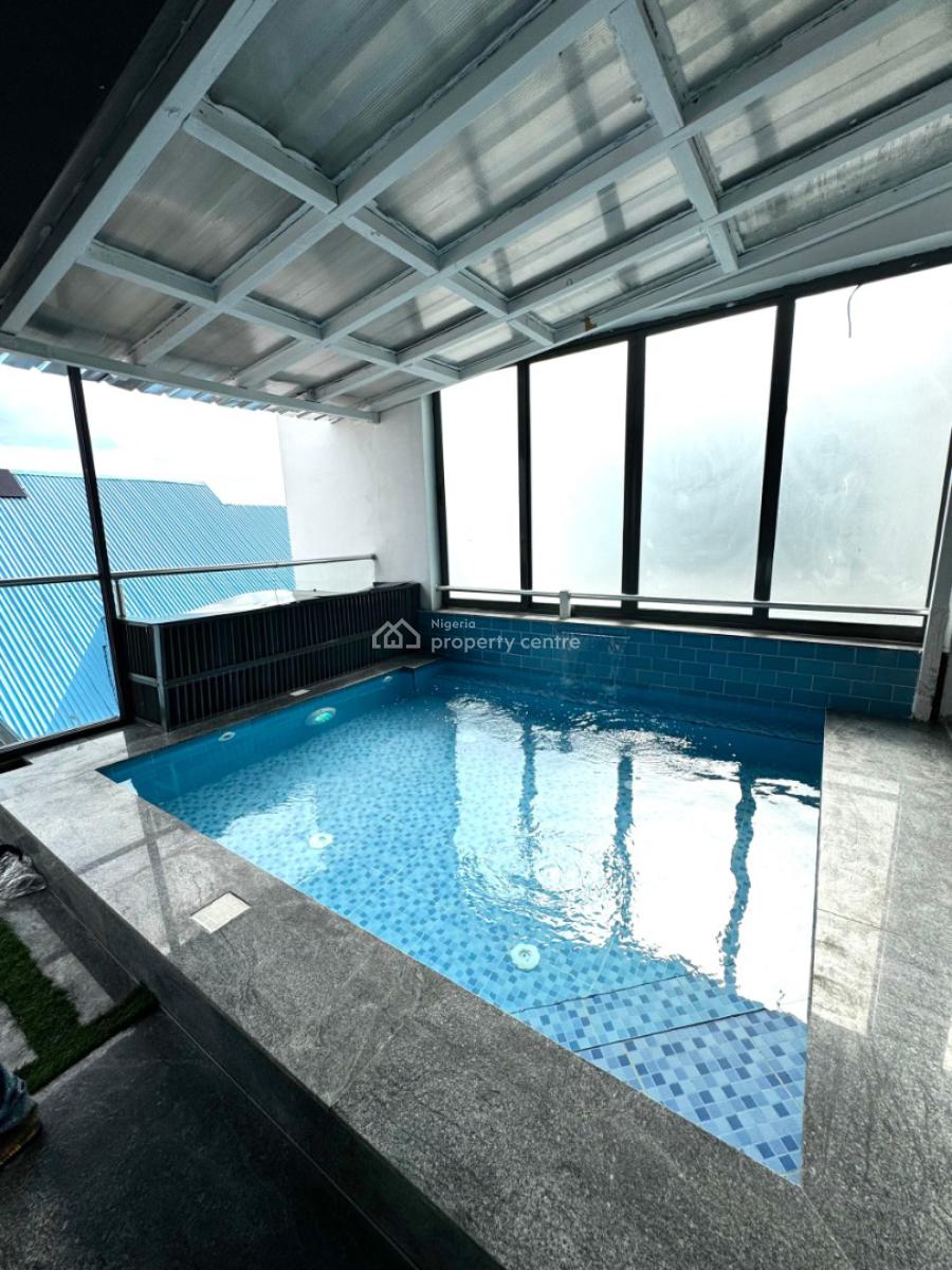 Luxury 1bedroom with Private Rooftop Pool, Private Lounge & Elevator, Off Admiralty Way, Lekki Phase 1, Lekki, Lagos, Flat / Apartment Short Let