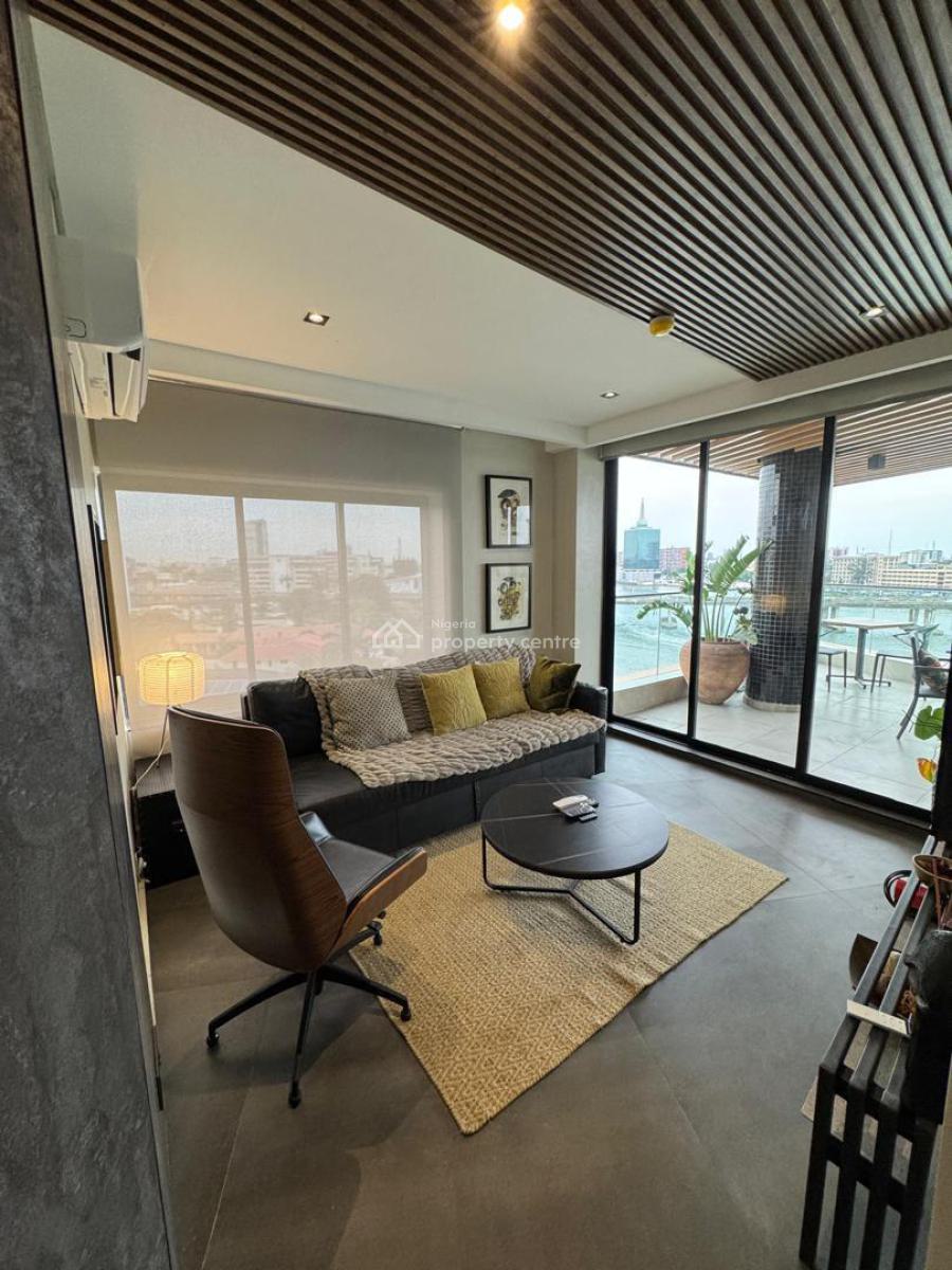 Luxury 1 Bedroom Waterfront Apartment, Banana Island, Ikoyi, Lagos, Flat / Apartment Short Let