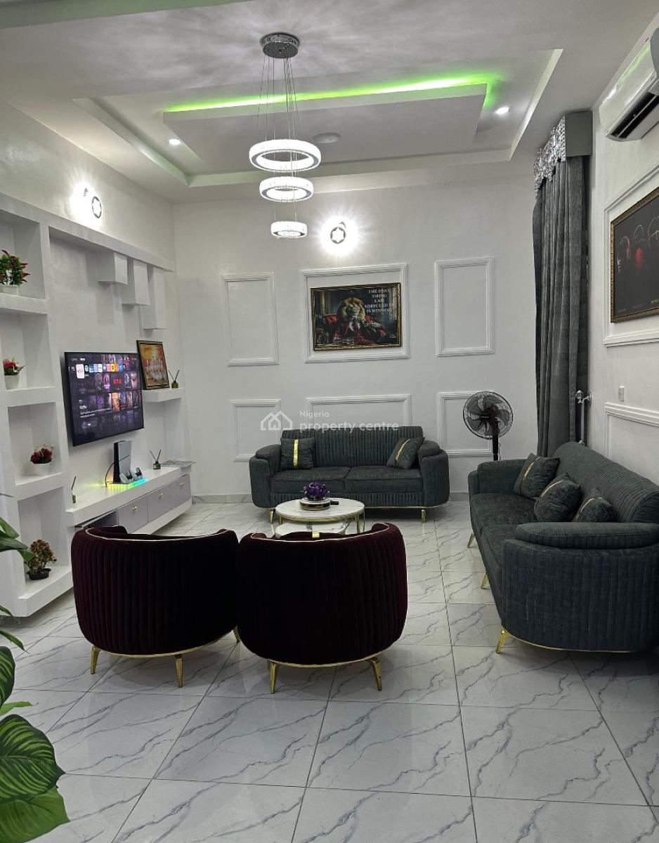 Luxury 4 Bedroom Terrace Duplex, Behold Mini Court, Orchid Road, Lekki, Lagos, Terraced Duplex Short Let