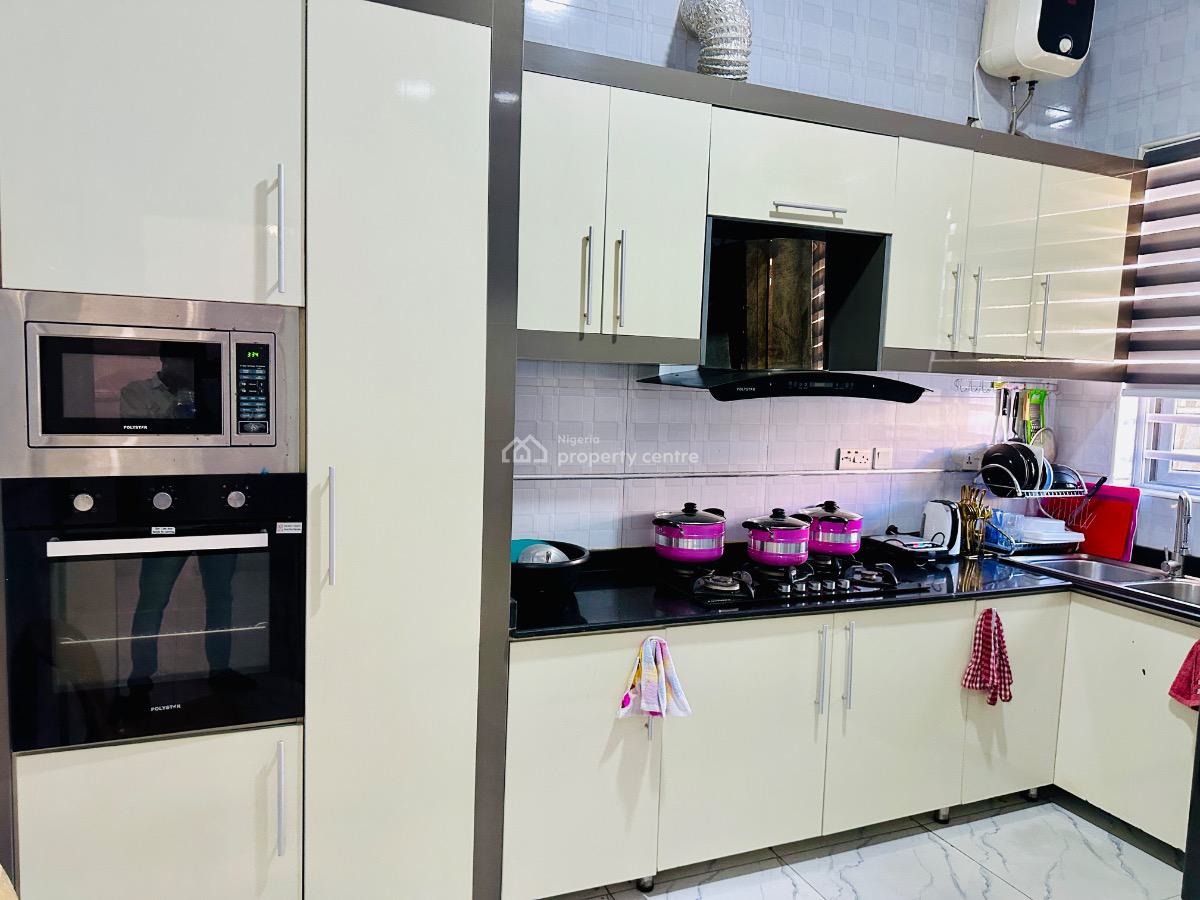 Luxury 4 Bedroom Terrace Duplex, Behold Mini Court, Orchid Road, Lekki, Lagos, Terraced Duplex Short Let