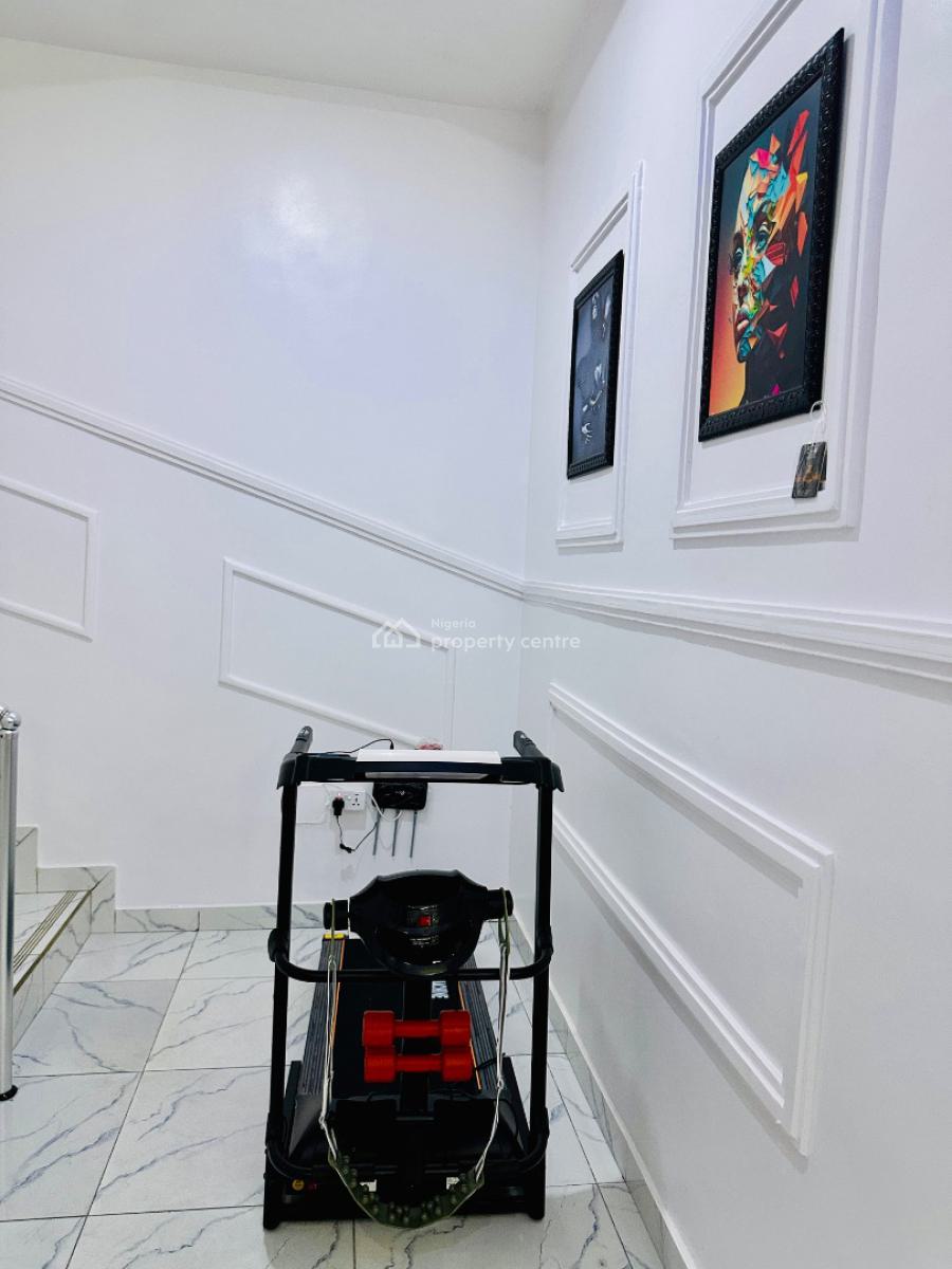 Luxury 4 Bedroom Terrace Duplex, Behold Mini Court, Orchid Road, Lekki, Lagos, Terraced Duplex Short Let