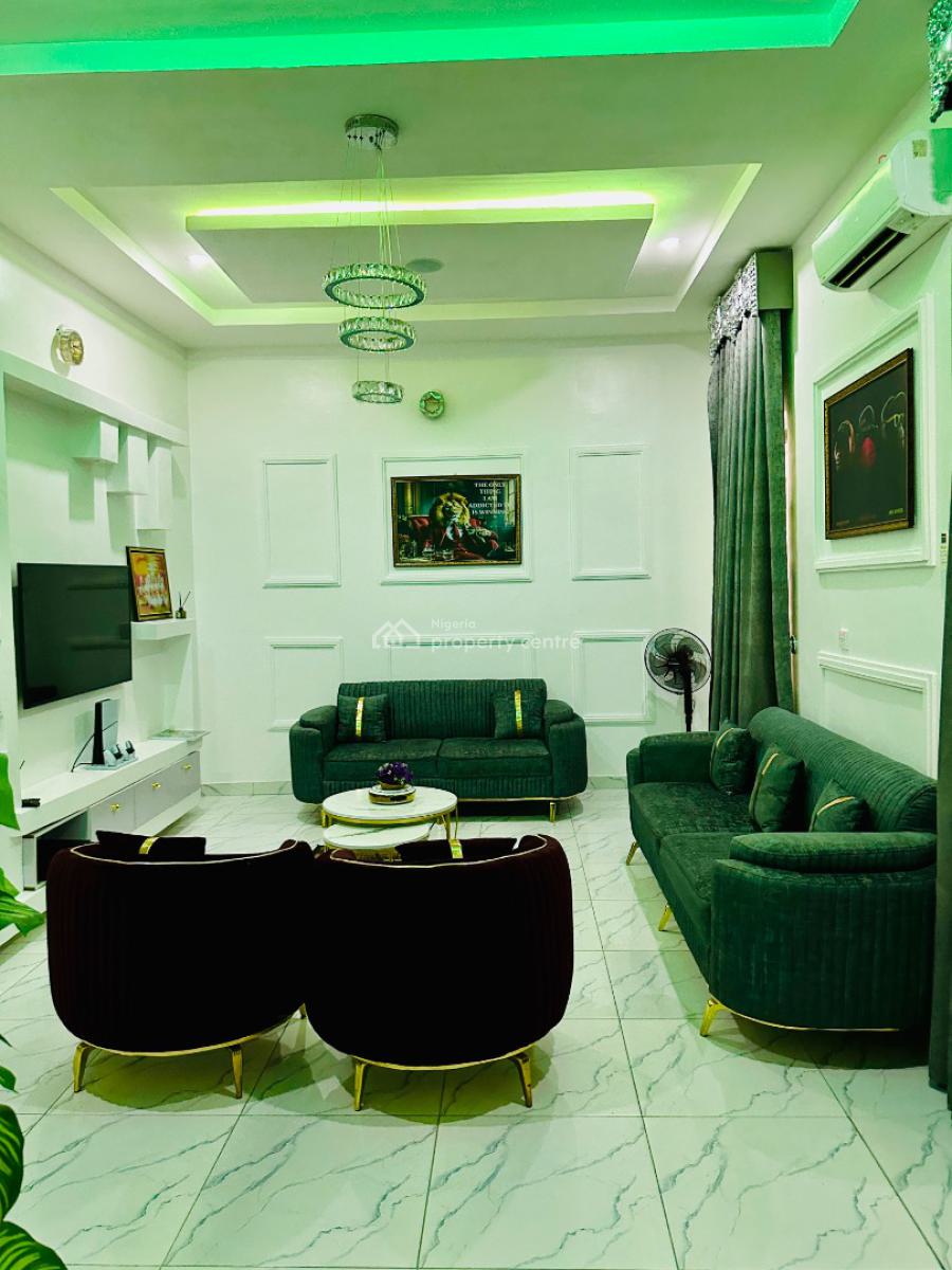 Luxury 4 Bedroom Terrace Duplex, Behold Mini Court, Orchid Road, Lekki, Lagos, Terraced Duplex Short Let