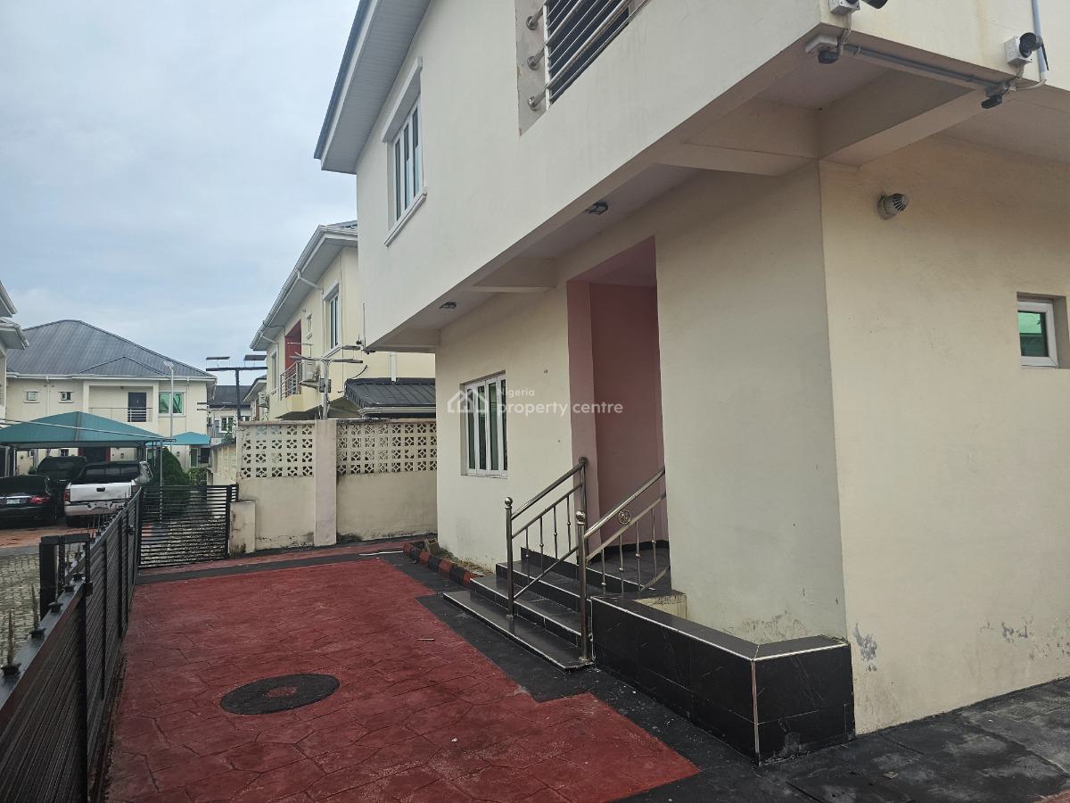4-bedroom Fully Furnished Detached House with Bq, Ap Filling Station Road, Ikate Elegushi, Lekki, Lagos, Detached Duplex for Rent