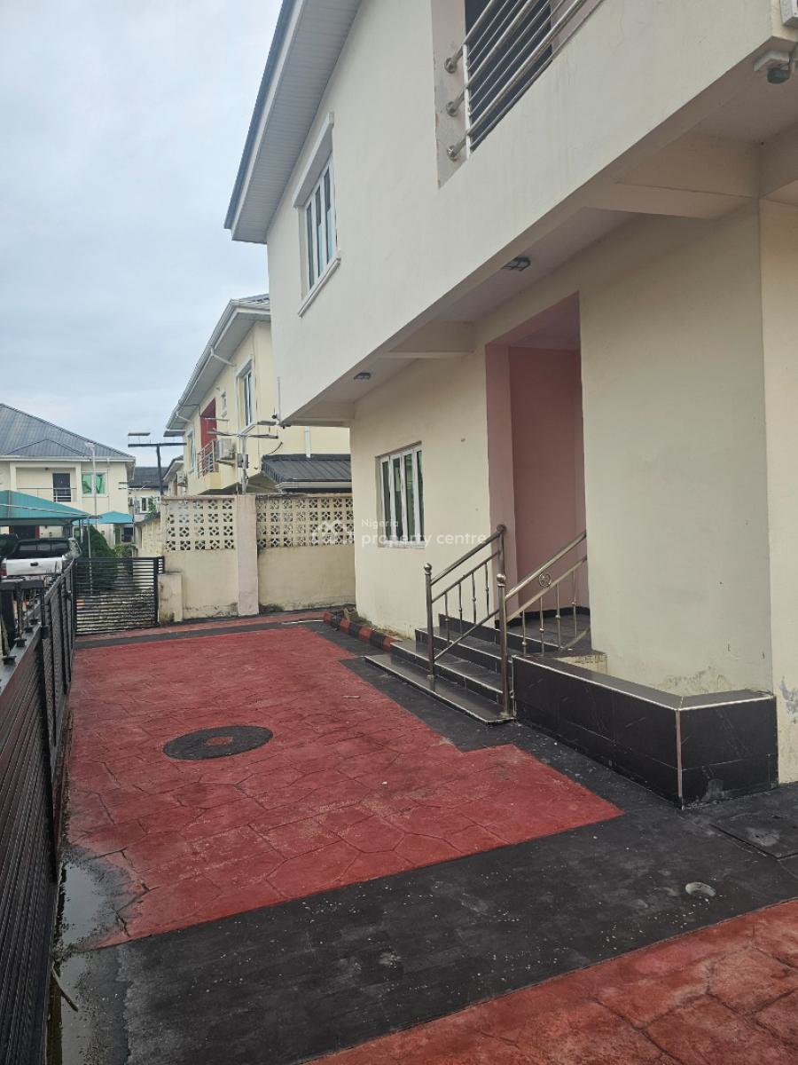 4-bedroom Fully Furnished Detached House with Bq, Ap Filling Station Road, Ikate Elegushi, Lekki, Lagos, Detached Duplex for Rent